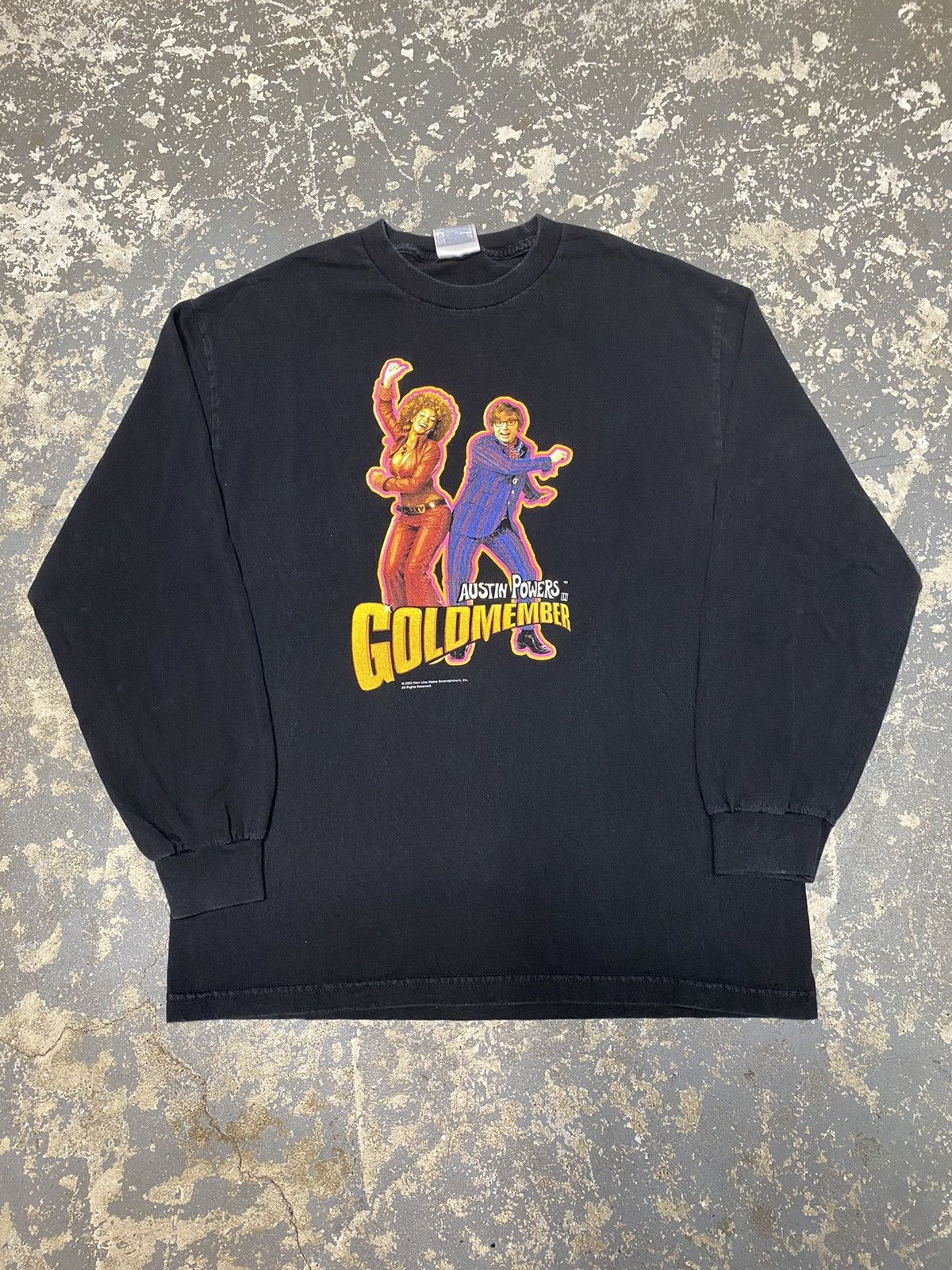 Vintage Vintage Austin Powers Goldmember 2002 Movie Promo Long Sleeve Size US L / EU 52-54 / 3 - 8 Thumbnail