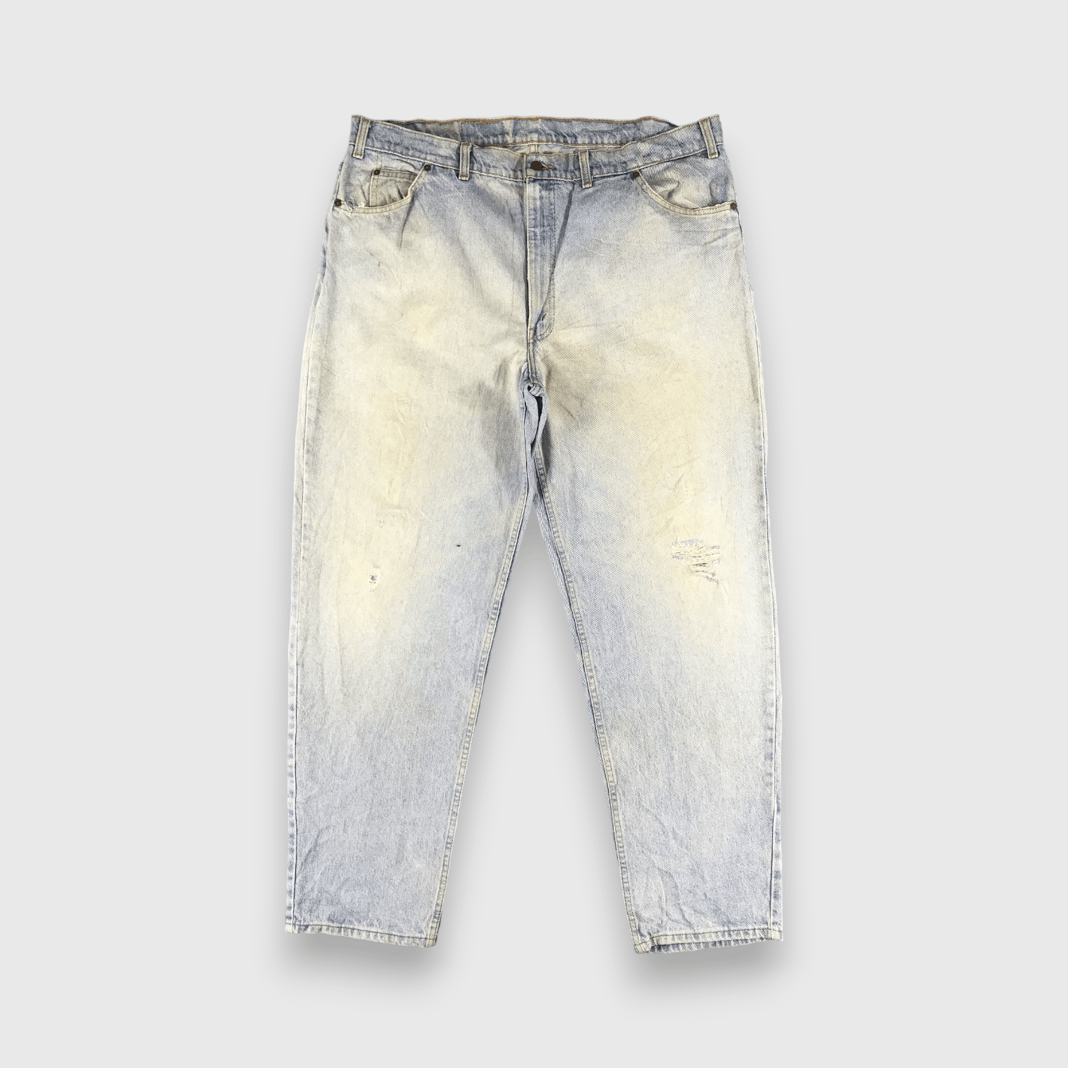 Levi's 90s Vintage Light Wash Levis Jeans-J2643 Size US 43 - 1 Thumbnail