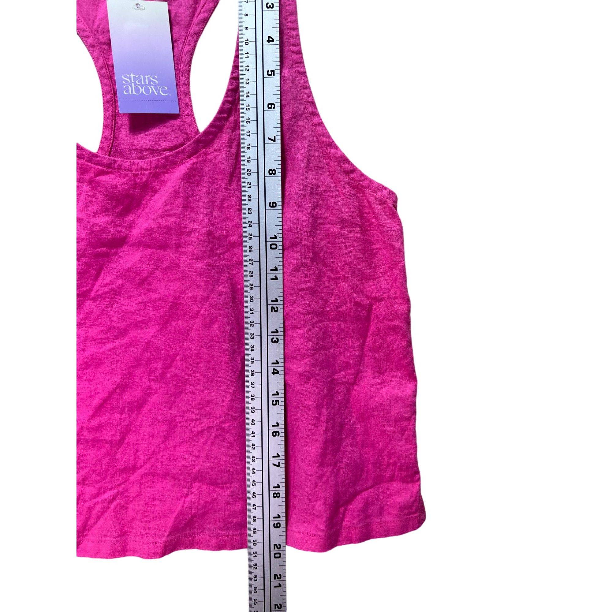Other Stars Above - Women's Racerback Tank Top - Pink - Extra Smal Size XS / US 0-2 / IT 36-38 - 6 Thumbnail