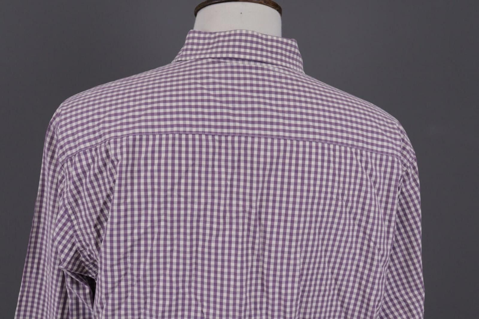 La Martina La Marina Buenos Aires Purple Check Shirt Size 3XL Size US XXL / EU 58 / 5 - 10 Thumbnail