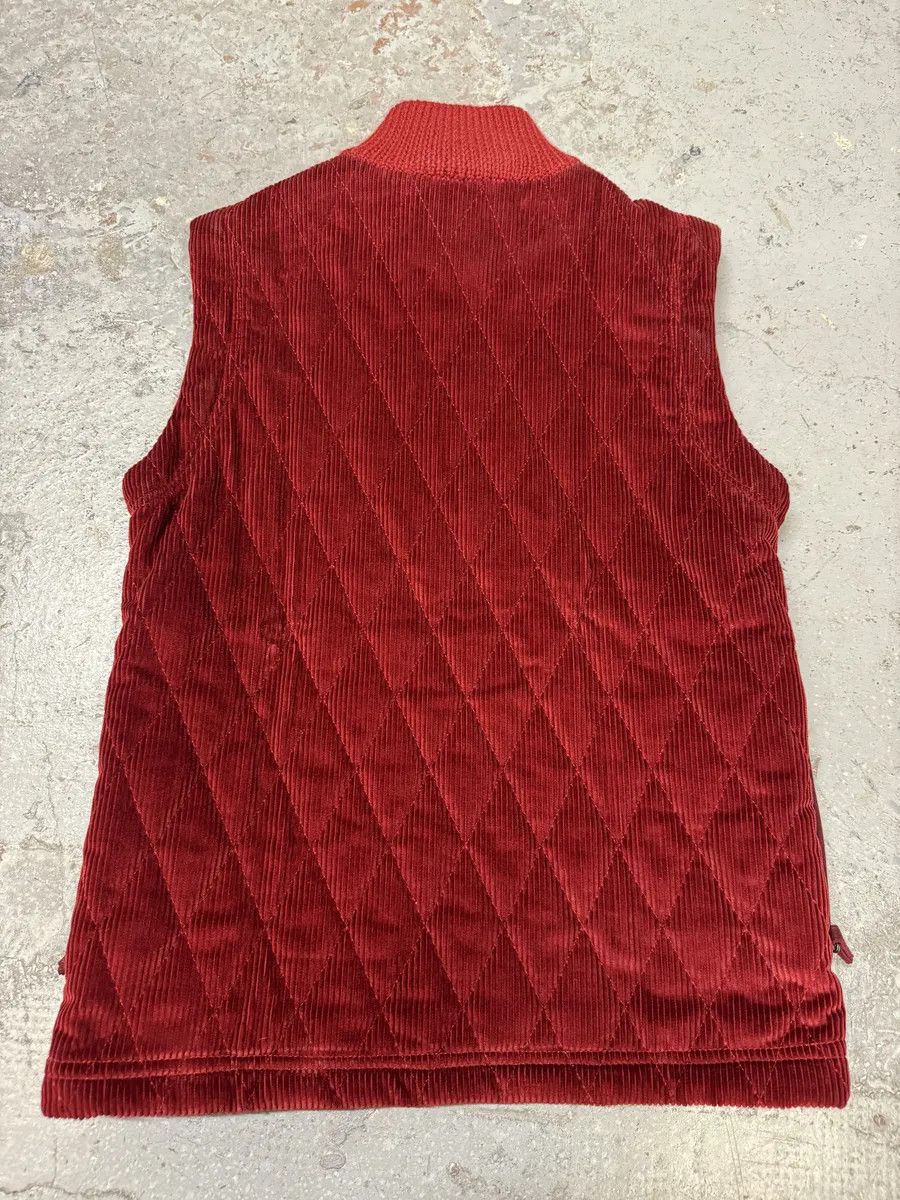 Dolce & Gabbana AW1996 Dolce & Gabbana Red Quilted Hybrid Vest Size US XS / EU 42 / 0 - 4 Thumbnail