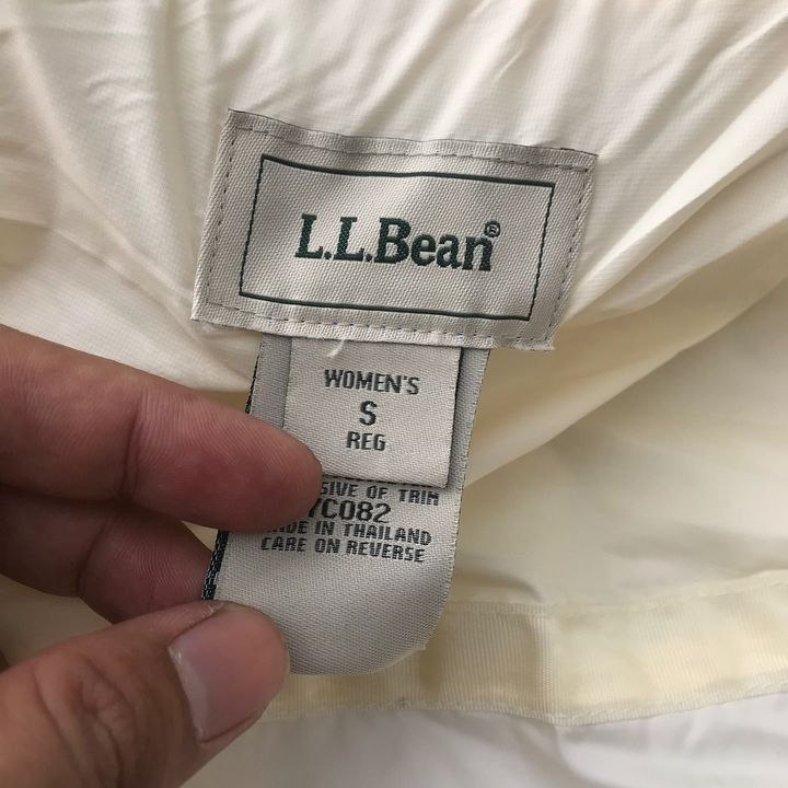 L.L. Bean LL Bean Maine Freeport USA down Puffer White Jacket Size US M / EU 48-50 / 2 - 17 Thumbnail