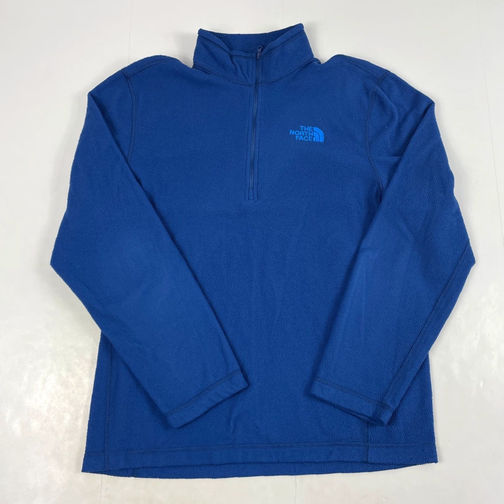 The North Face The North Face Jacket Mens Medium Blue Fleece 1/4 Zip Pullover``` Size US M / EU 48-50 / 2 - 2 Thumbnail
