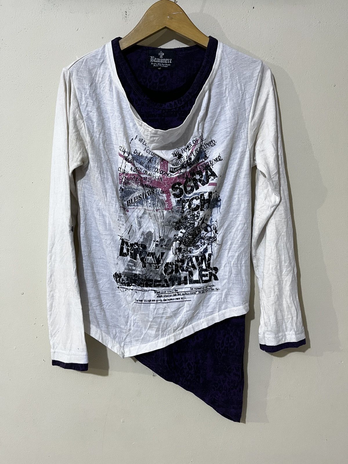 Japanese Brand Beaumere Triple Layer Uk punk style Size US M / EU 48-50 / 2 - 2 Thumbnail