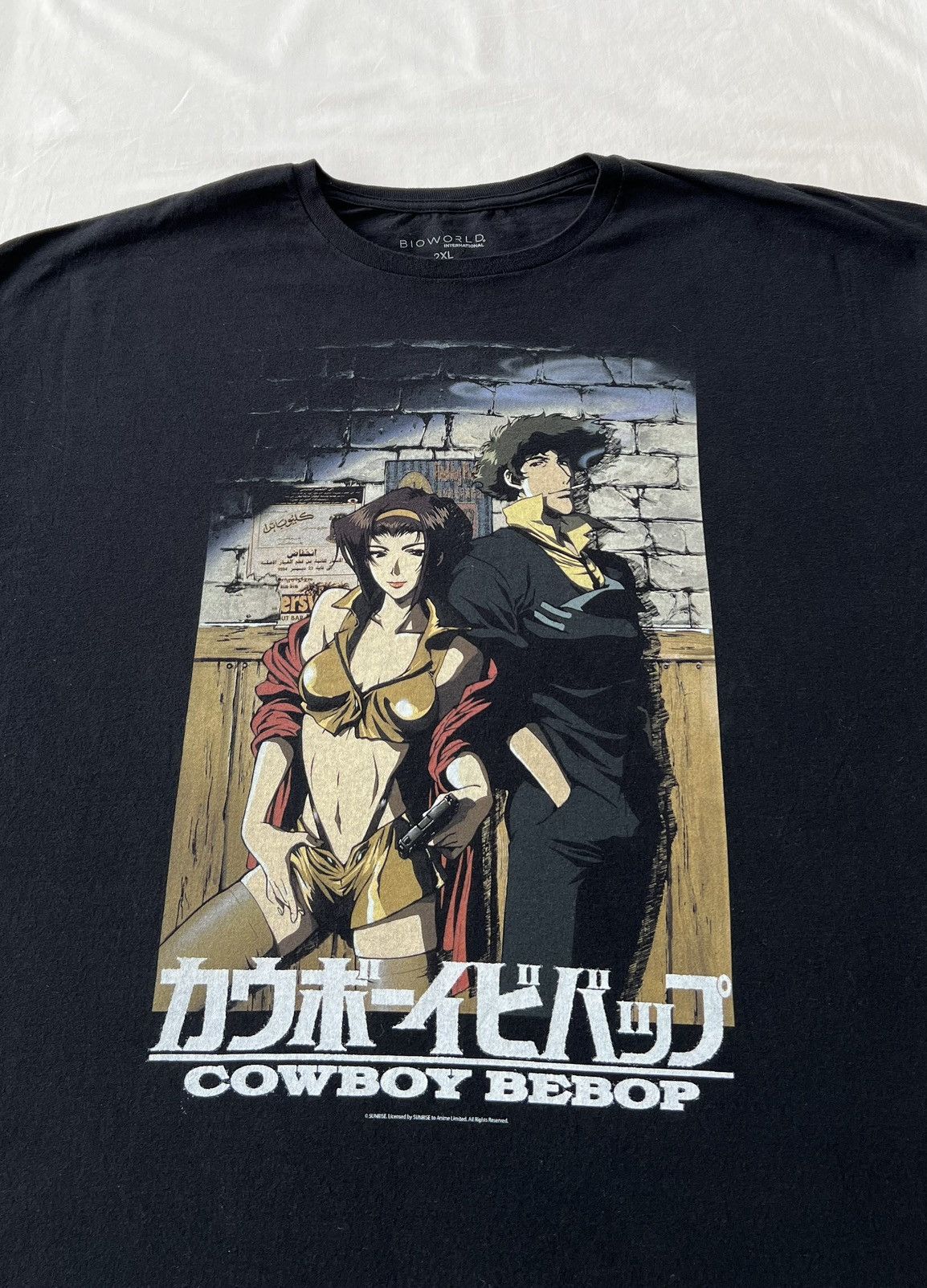 Anime Cowboy Bebop Spike Spiegel Faye Valentine Anime T-shirt Size US XXL / EU 58 / 5 - 4 Thumbnail