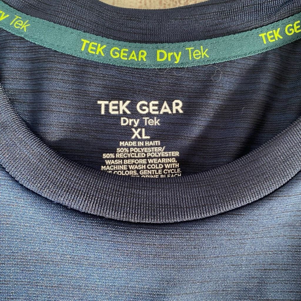Tek Gear Tek gear dry Tek men XL short sleeve Crewneck activewear wor Size US XL / EU 56 / 4 - 4 Thumbnail