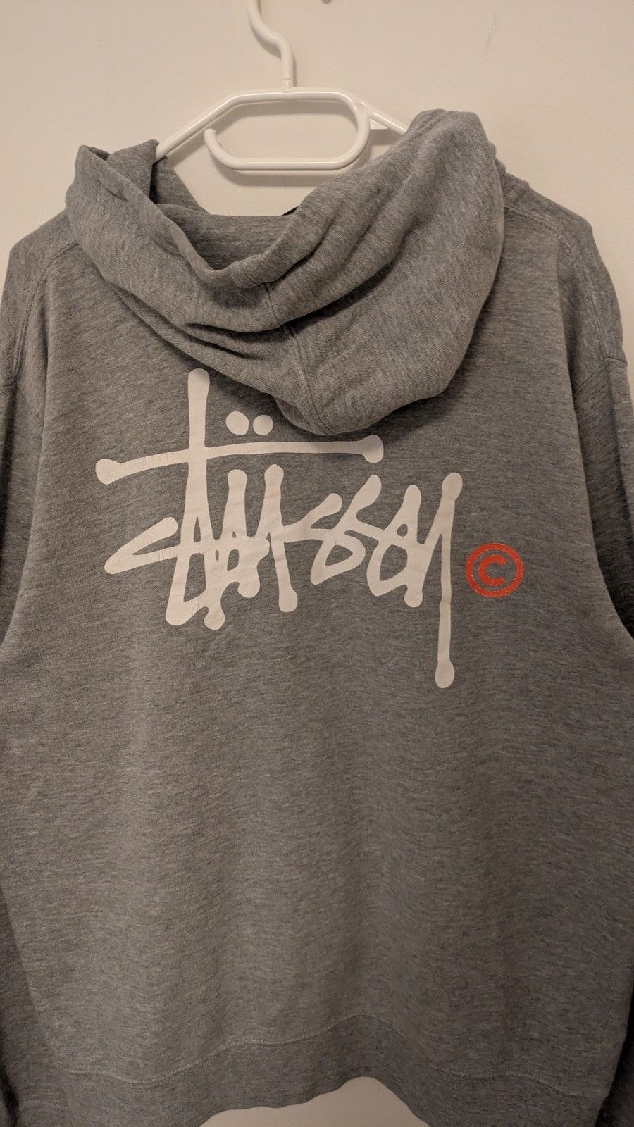 Stussy Stüssy Zip Hoodie – Grey Size US L / EU 52-54 / 3 - 3 Thumbnail
