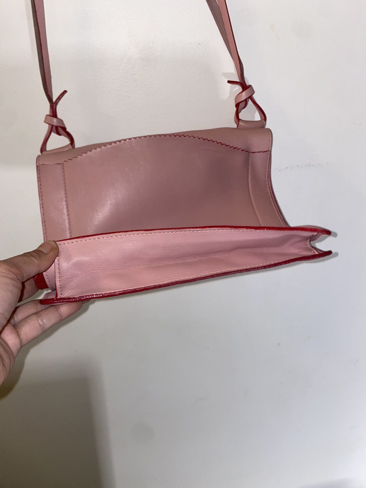 Miu Miu Miu Miu AW 1999 Pink lambskin leather crossbody Size ONE SIZE - 8 Thumbnail