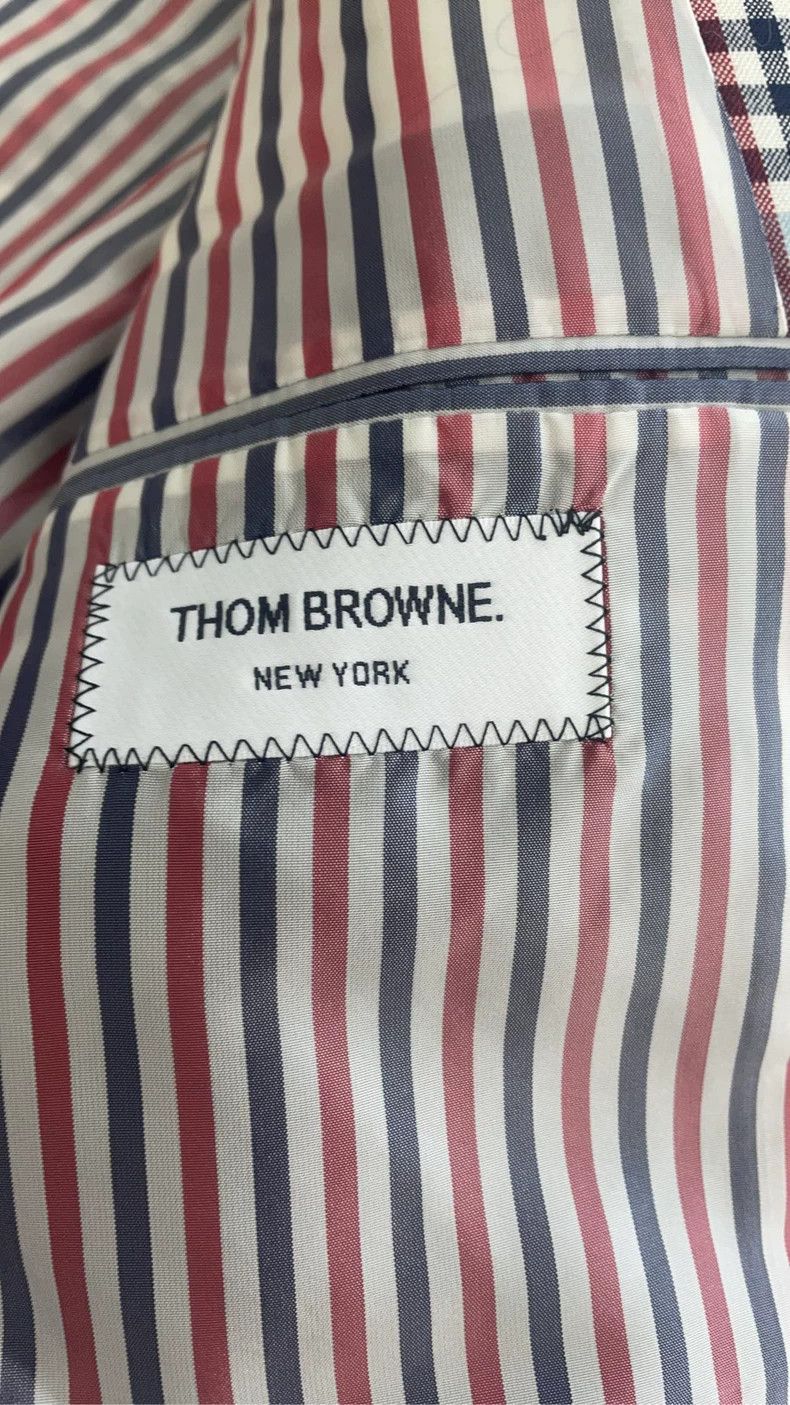 Thom Browne Thom Browne size1 A plaid suit jacket Size 36S - 4 Thumbnail