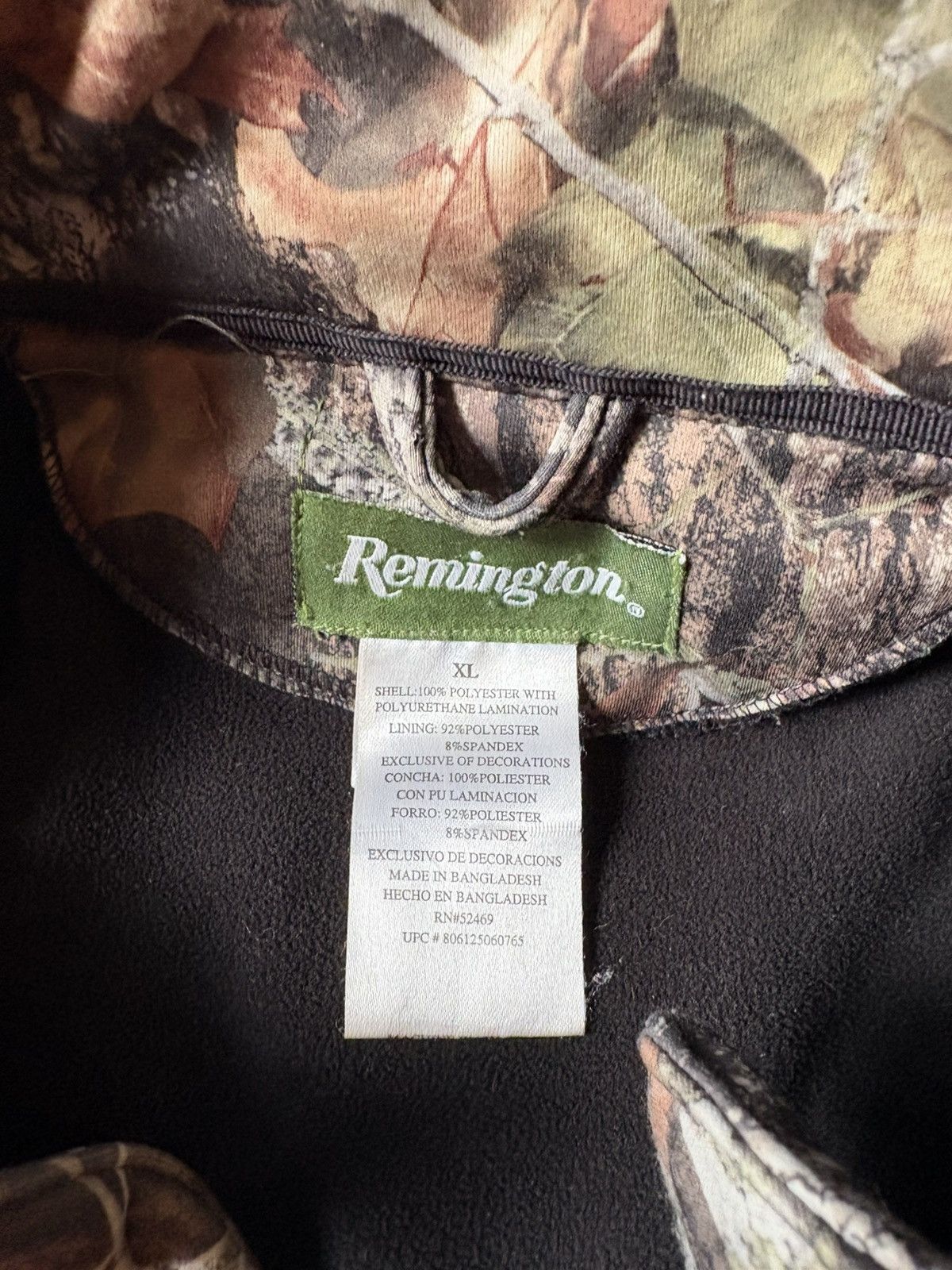 Vintage Remington Zip-up Camouflage Jacket Size XL Size US XL / EU 56 / 4 - 3 Thumbnail