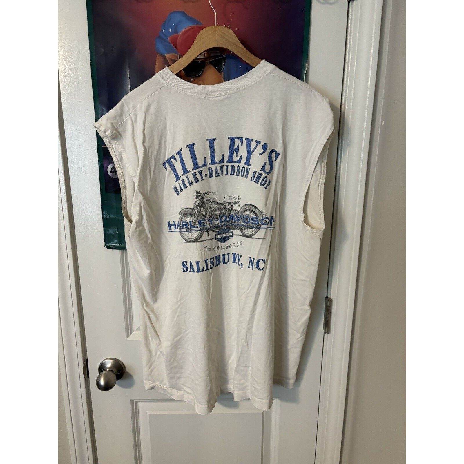 Other vintage sleeveless harley davidson motorcycle tshirt size XL Size US XL / EU 56 / 4 - 2 Thumbnail