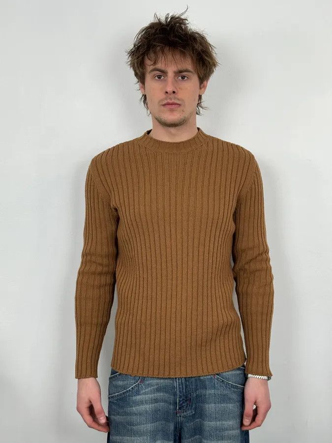 Dolce & Gabbana 2000s Dolce & Gabbana Brown Wool Sweater Size US M / EU 48-50 / 2 - 2 Thumbnail