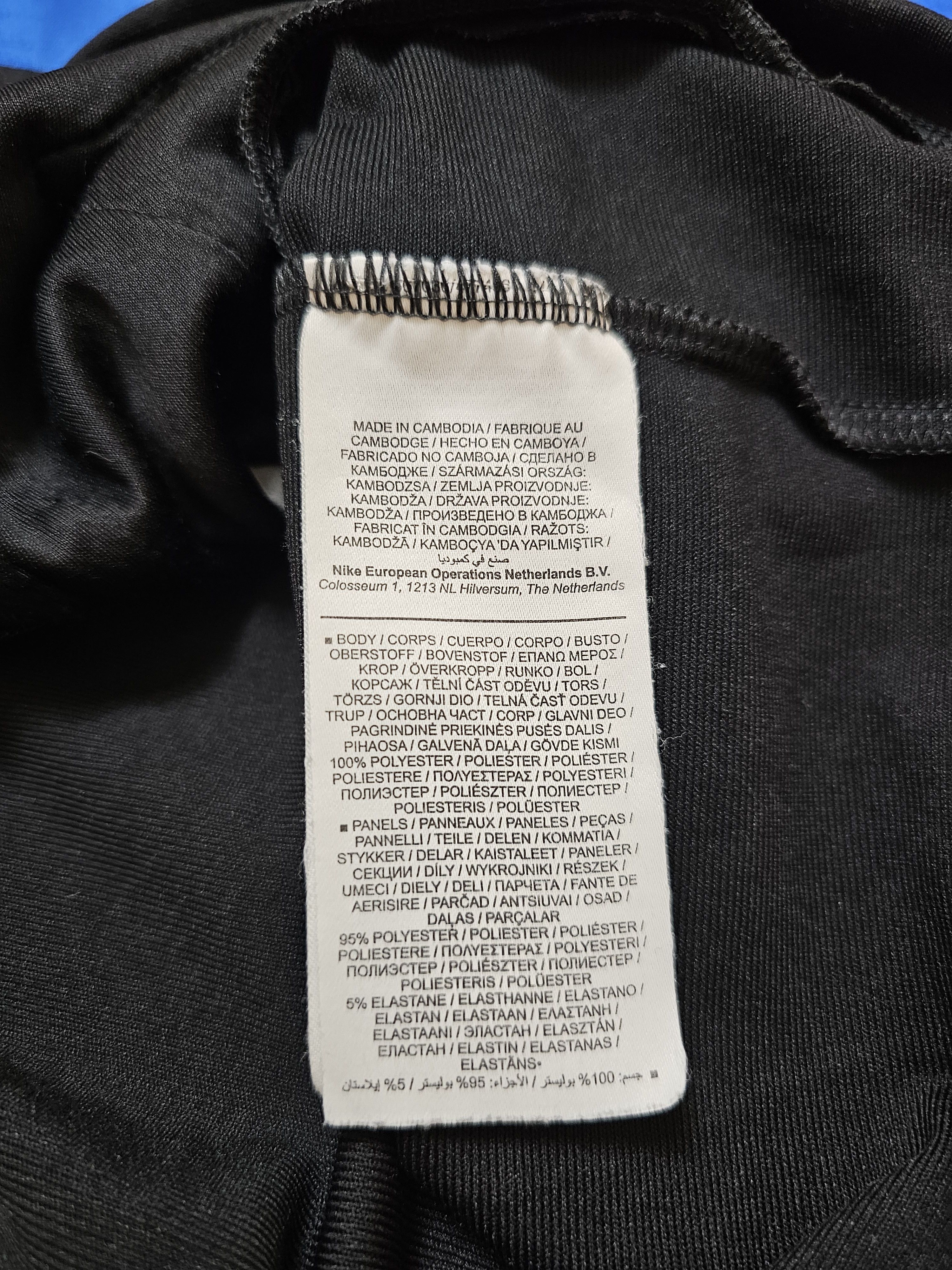 Nike PSG PARIS SAINT-GERMAIN FOOTBALL JACKET SOCCER JACKET ZIP Size US M / EU 48-50 / 2 - 9 Thumbnail