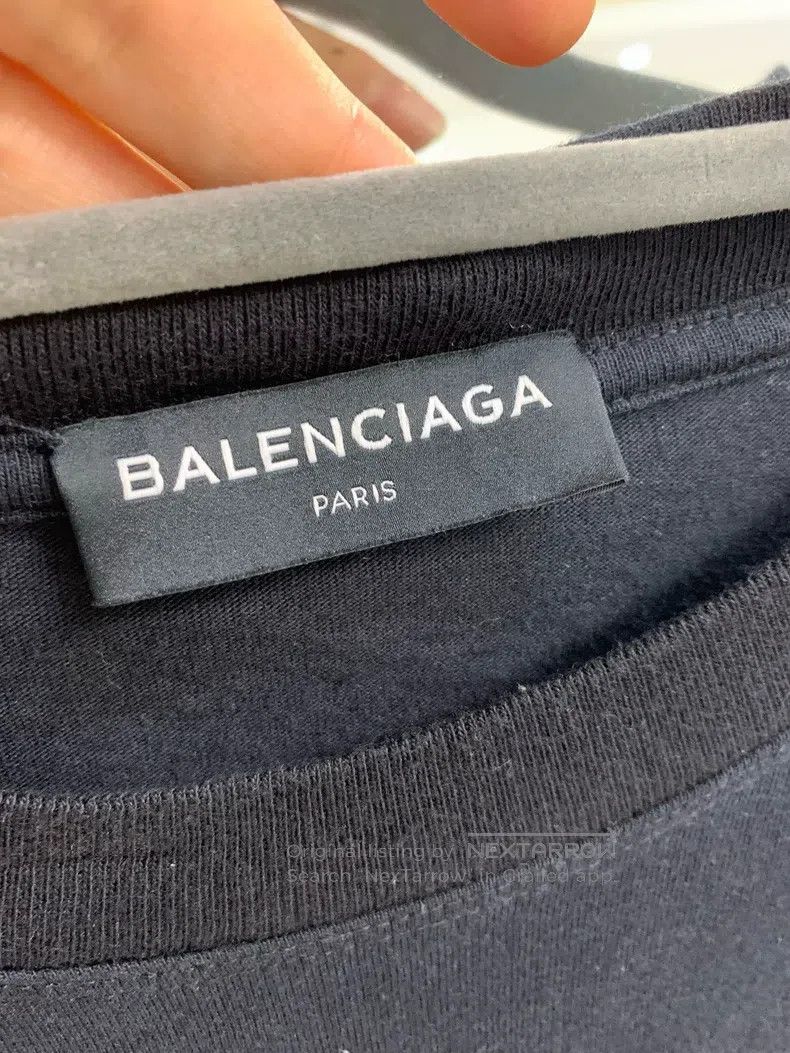 Balenciaga Balenciaga Back label short-sleeved T-shirt, size L Size US L / EU 52-54 / 3 - 4 Thumbnail