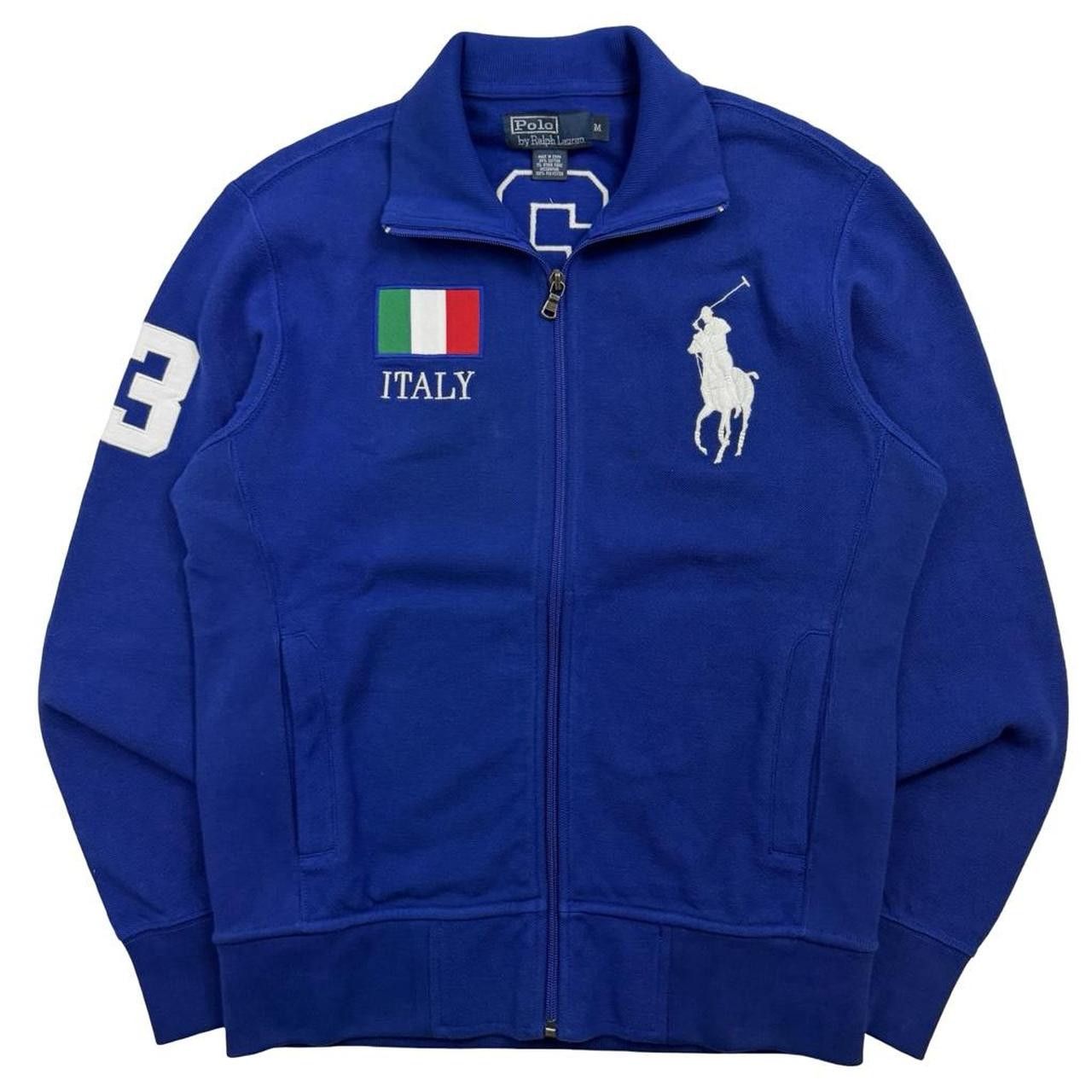 Polo Ralph Lauren Polo By Ralph Lauren Italy Zip Up Track Jacket - Medium Size US M / EU 48-50 / 2 - 1 Thumbnail