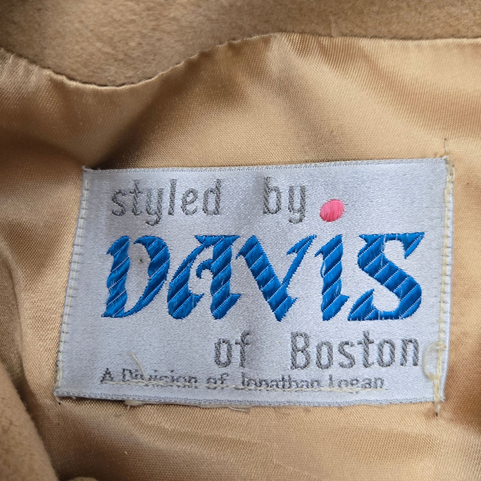 Vintage 60s Tan Camel Wool Double Breasted Mod Coat Size Medium Size M / US 6-8 / IT 42-44 - 12 Thumbnail