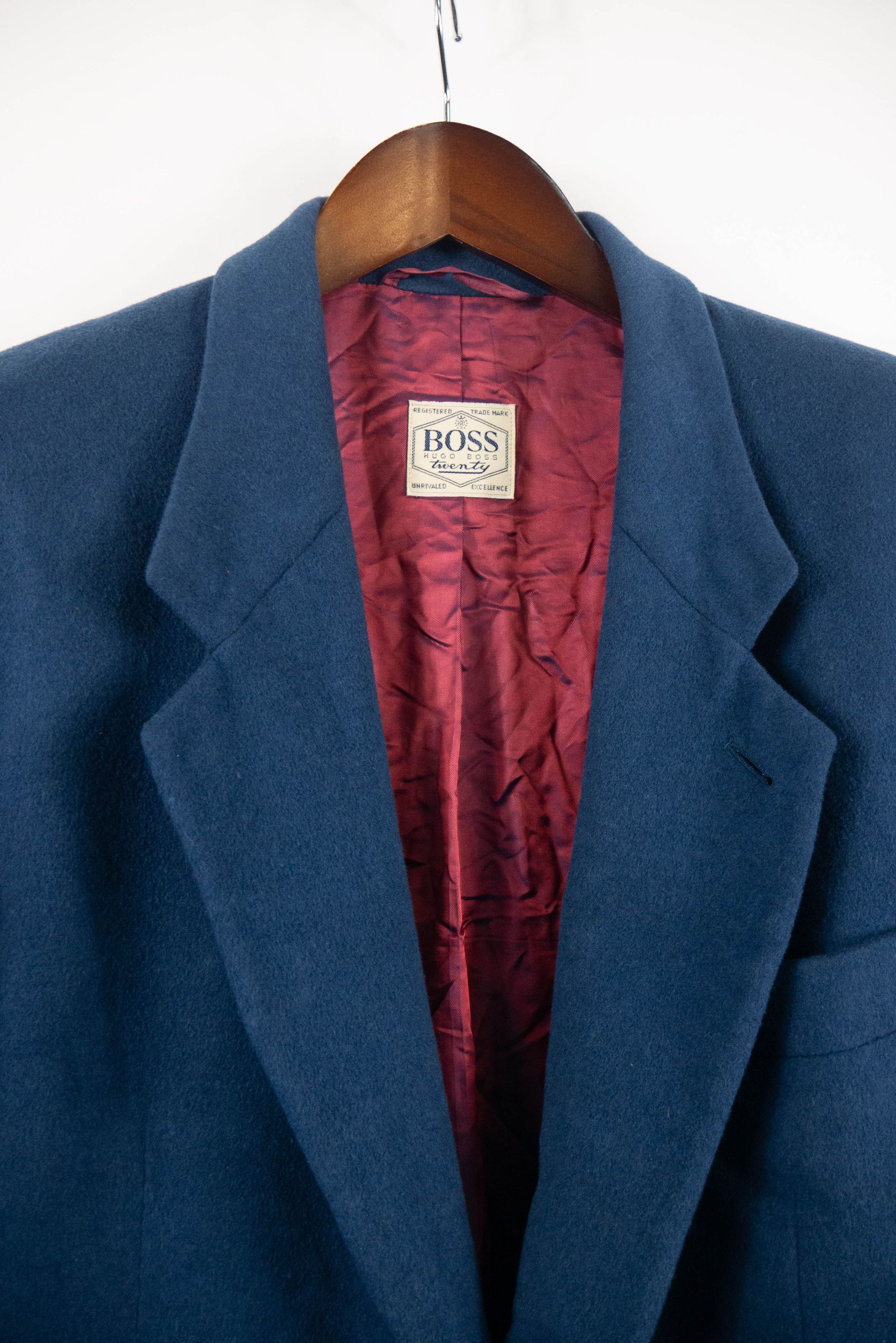 Hugo Boss Hugo Boss 90s wool–angora blazer – vintage old-money Size 42L - 4 Thumbnail