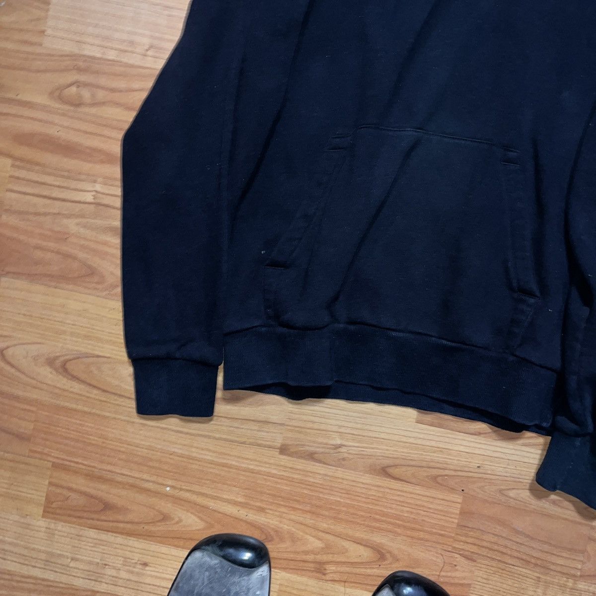 Other Vintage Black Thermal Layered H&M Hoodie M Size US M / EU 48-50 / 2 - 2 Thumbnail