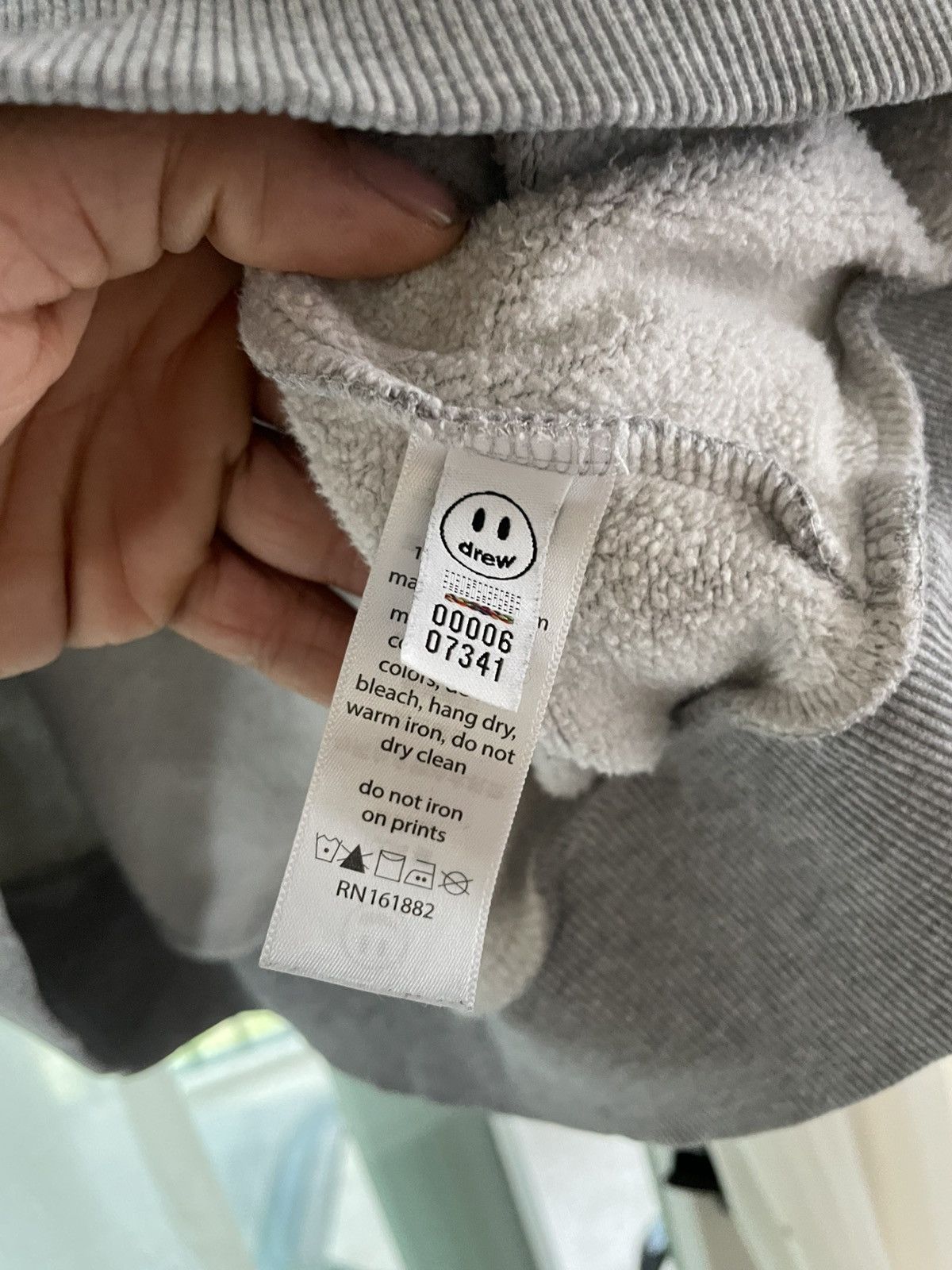 Drew House Drew House Grey Drew Hoodie Size US M / EU 48-50 / 2 - 3 Thumbnail