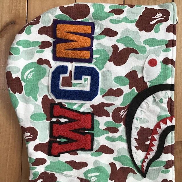 Bape 2008 🔥Sendai Store Camo🔥 shark full zip hoodie BAPE NIGO APE Size US S / EU 44-46 / 1 - 4 Thumbnail