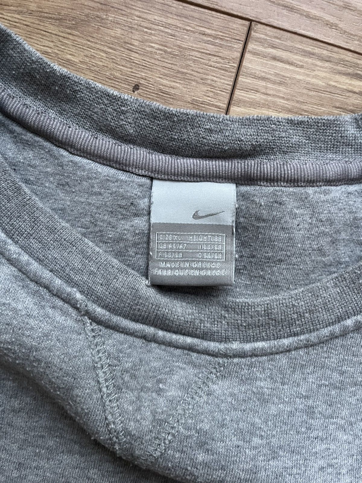 Nike 90’s NIKE BIG LOGO SPELLOUT SWOOSH RETRO RARE CREWNECK Y2K Size US XL / EU 56 / 4 - 3 Thumbnail