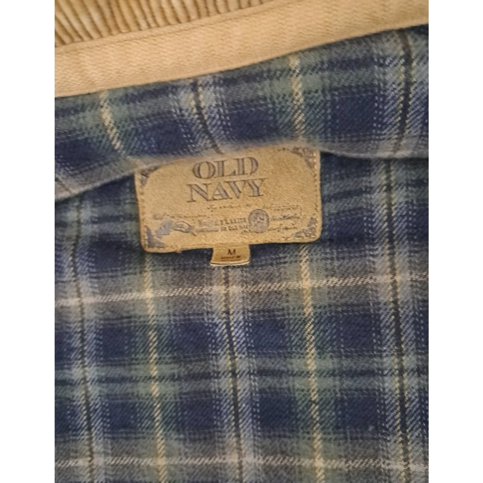 Old Navy VINTAGE Old Navy Plaid Cotton Vest Outdoor Insulated Button Corduroy Collar Med Size US M / EU 48-50 / 2 - 5 Thumbnail