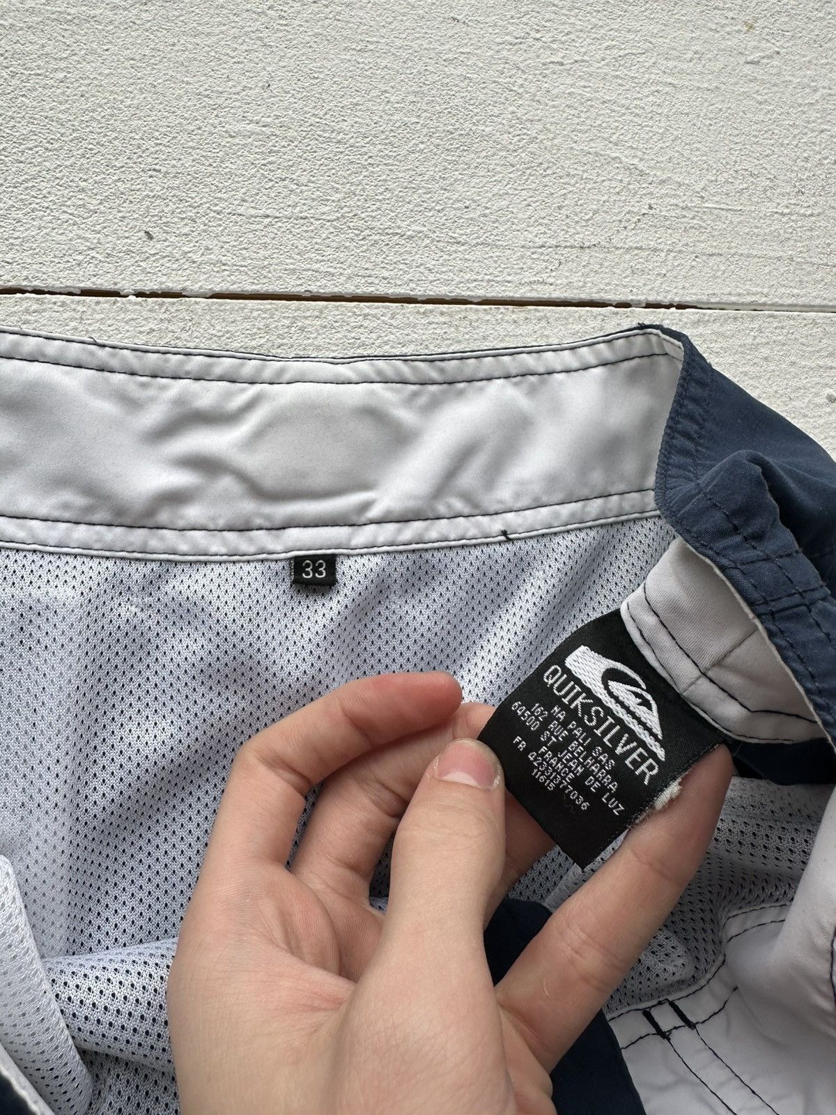 Quiksilver × Vintage 🚨Vintage Quiksilver Shorts Big Logo Y2K Style 90s Surfing Size US 33 - 5 Thumbnail