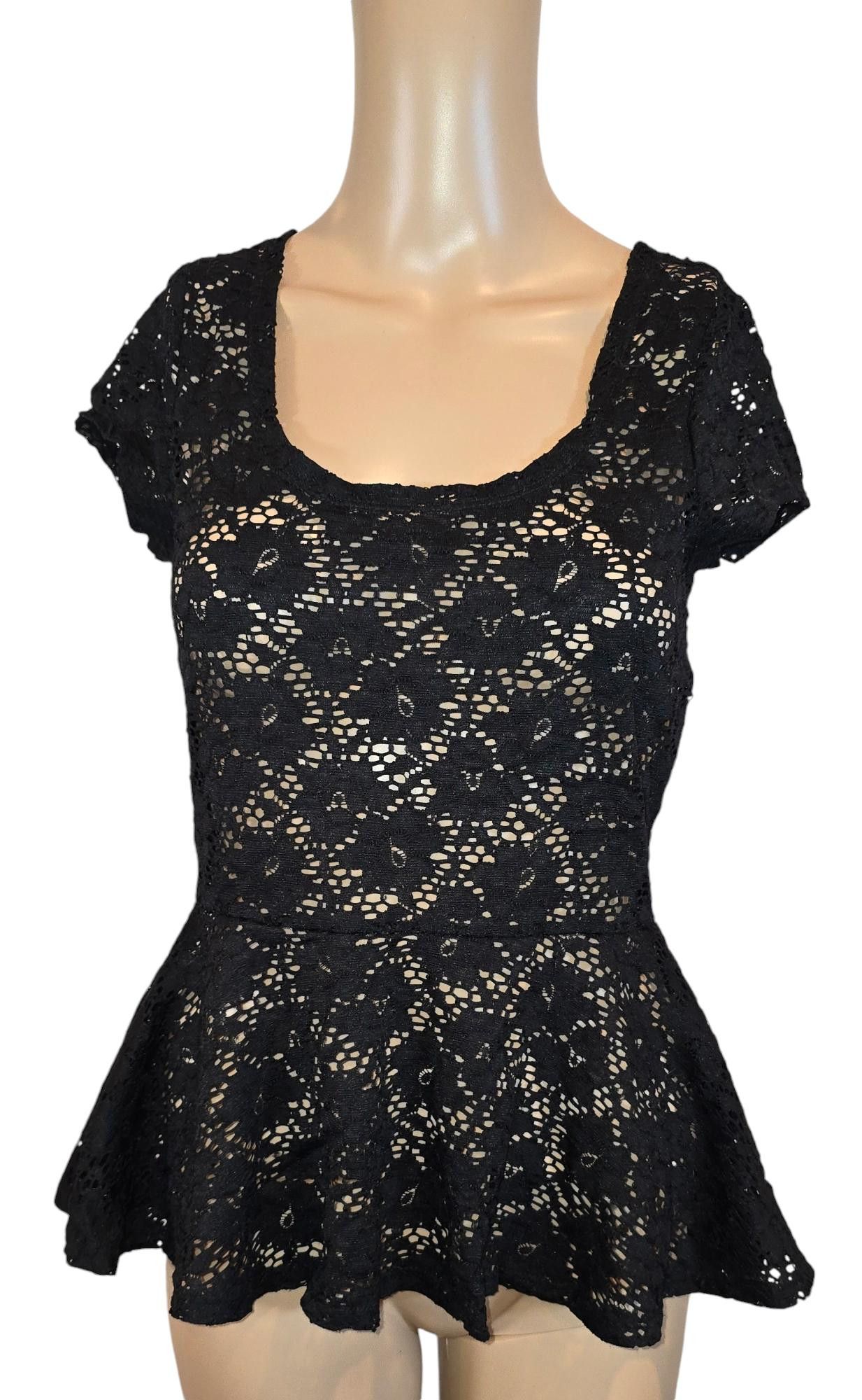 Designer No Boundaries Women's Black Lace Size M / US 6-8 / IT 42-44 - 1 Thumbnail
