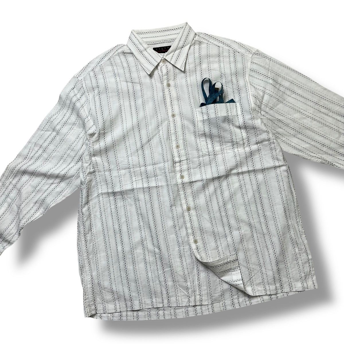 Kansai Yamamoto Vintage Sissy Kansai Yamamoto button ups shirt Size US XL / EU 56 / 4 - 2 Thumbnail