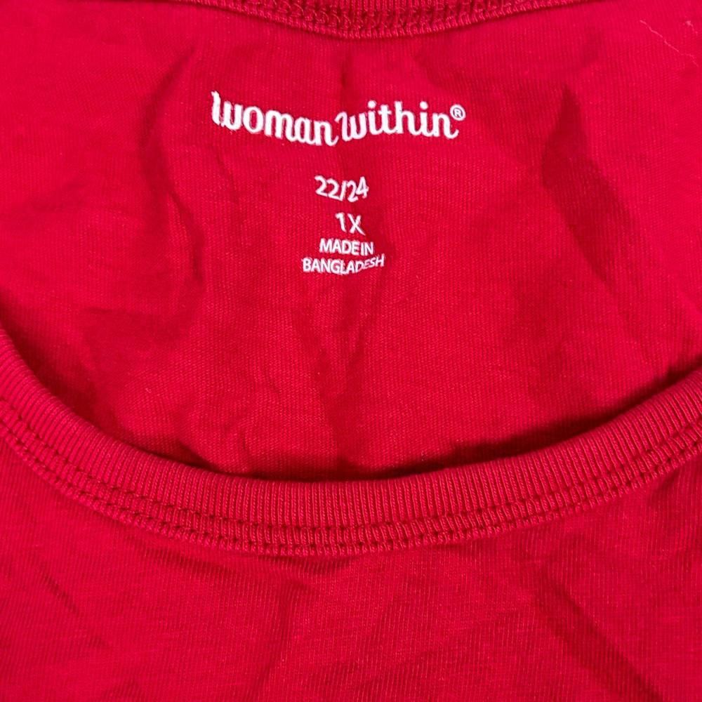 Designer Roaman’s l Bundle of 3 Polos/Tops 1X Size XL / US 12-14 / IT 48-50 - 9 Thumbnail