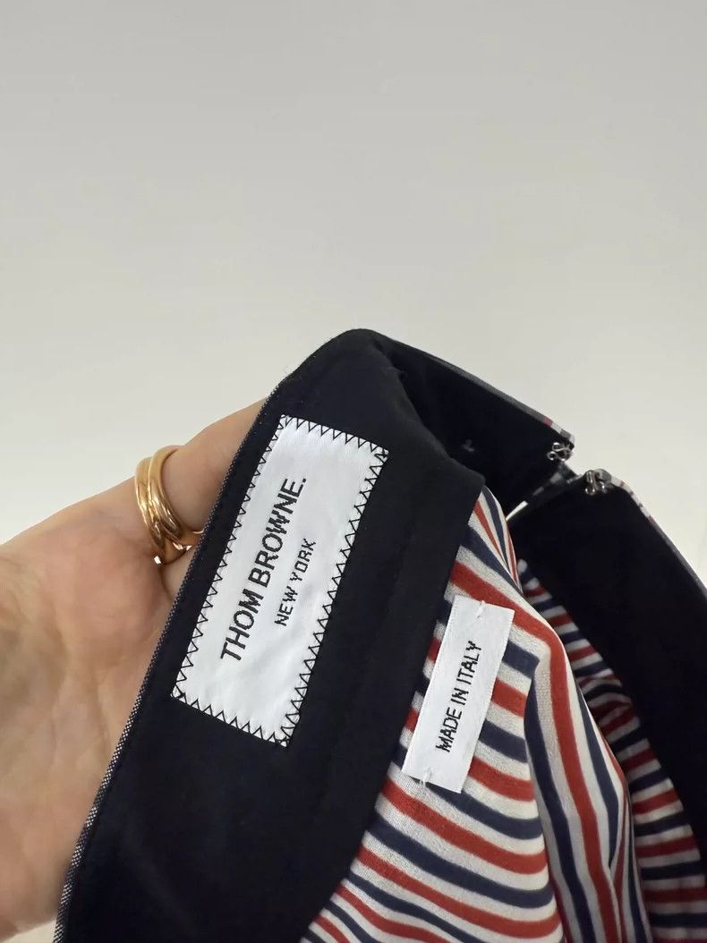 Thom Browne Thom Browne A pleated half-length skirt Size 25" / US 0 / IT 36 - 4 Thumbnail