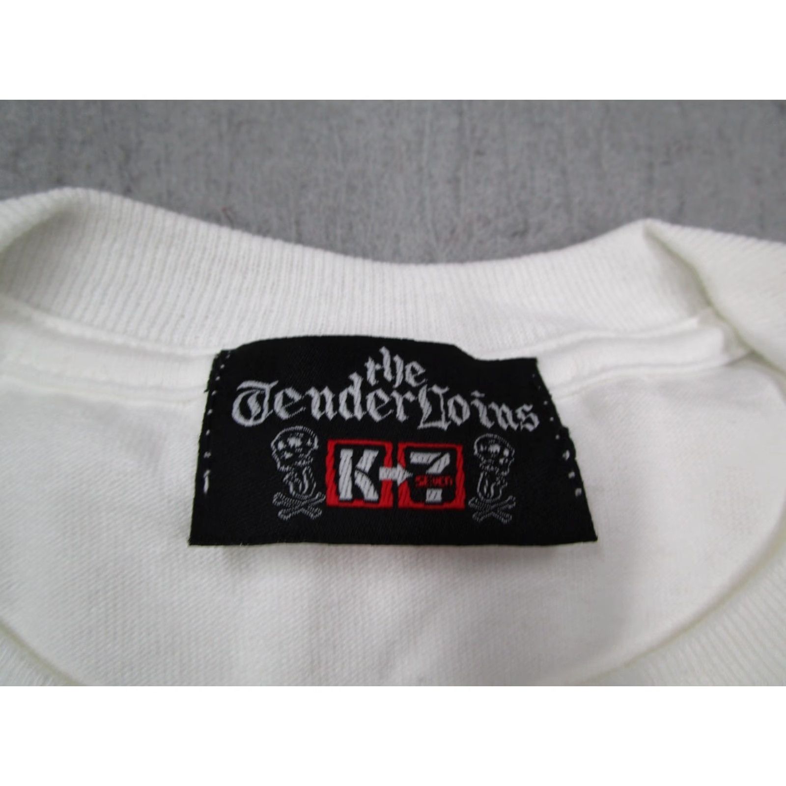 Tenderloin Tenderloin Mens Shirt Small White K Seven Headz Logo Short Sleeve T-Shirt Vintage N/A Size US S / EU 44-46 / 1 - 3 Thumbnail