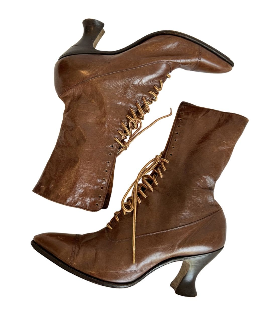 Walk-Over Rare Vintage "Walk-Over" Edwardian Revival Boots Size US 6 / IT 36 - 2 Thumbnail