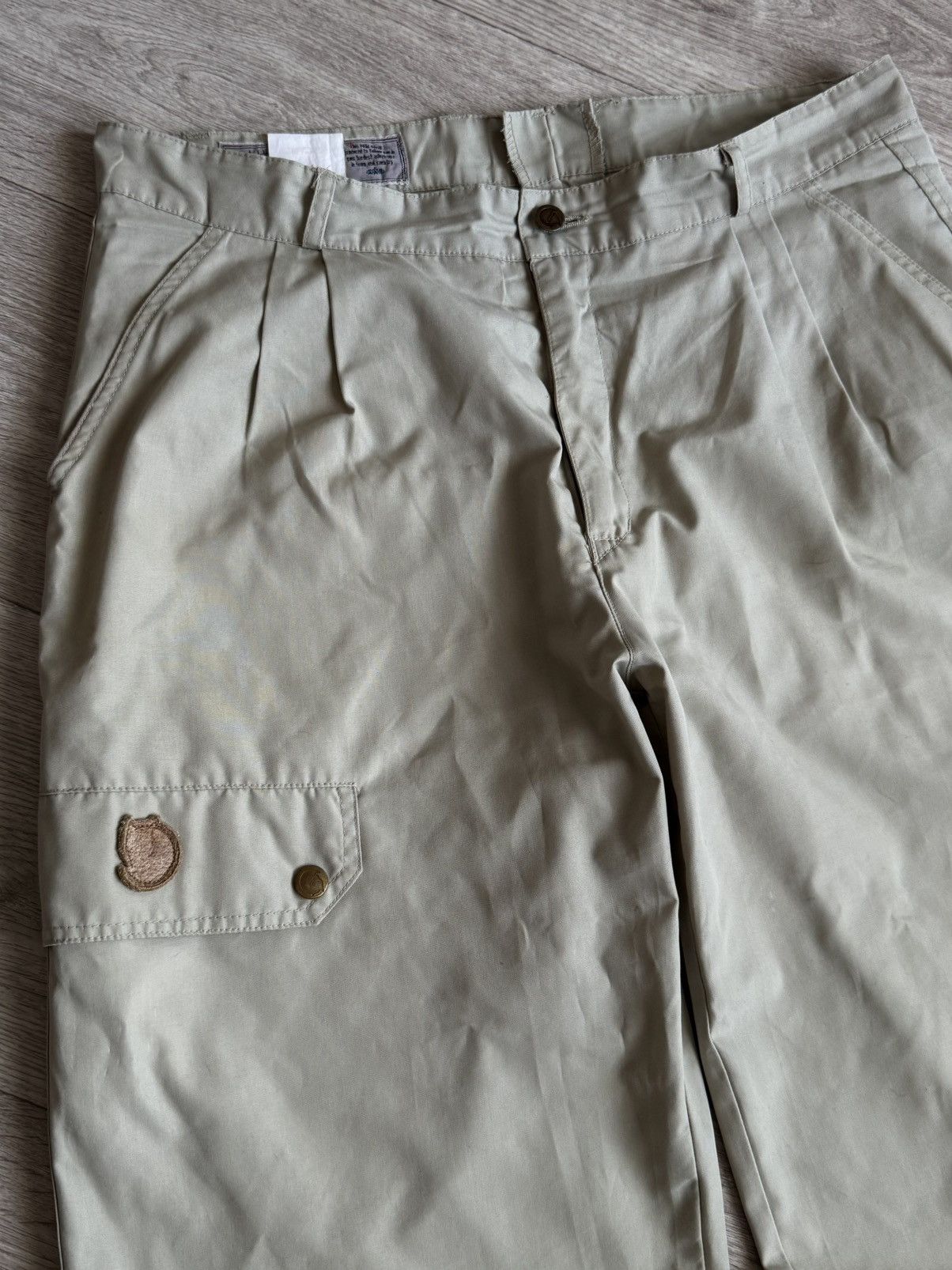 Fjallraven 🔷 Vintage Fjallraven Trekking Cargo Pants Outdoor 90s🔷 Size US 36 / EU 52 - 3 Thumbnail