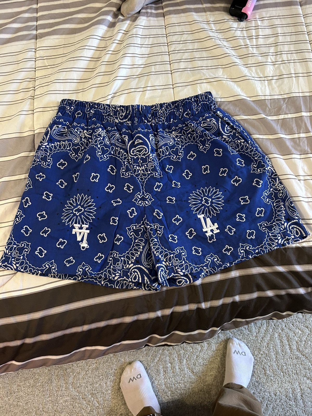 Other Lise Laboratory “West Coast” Paisley Shorts Size US 36 / EU 52 - 1 Thumbnail