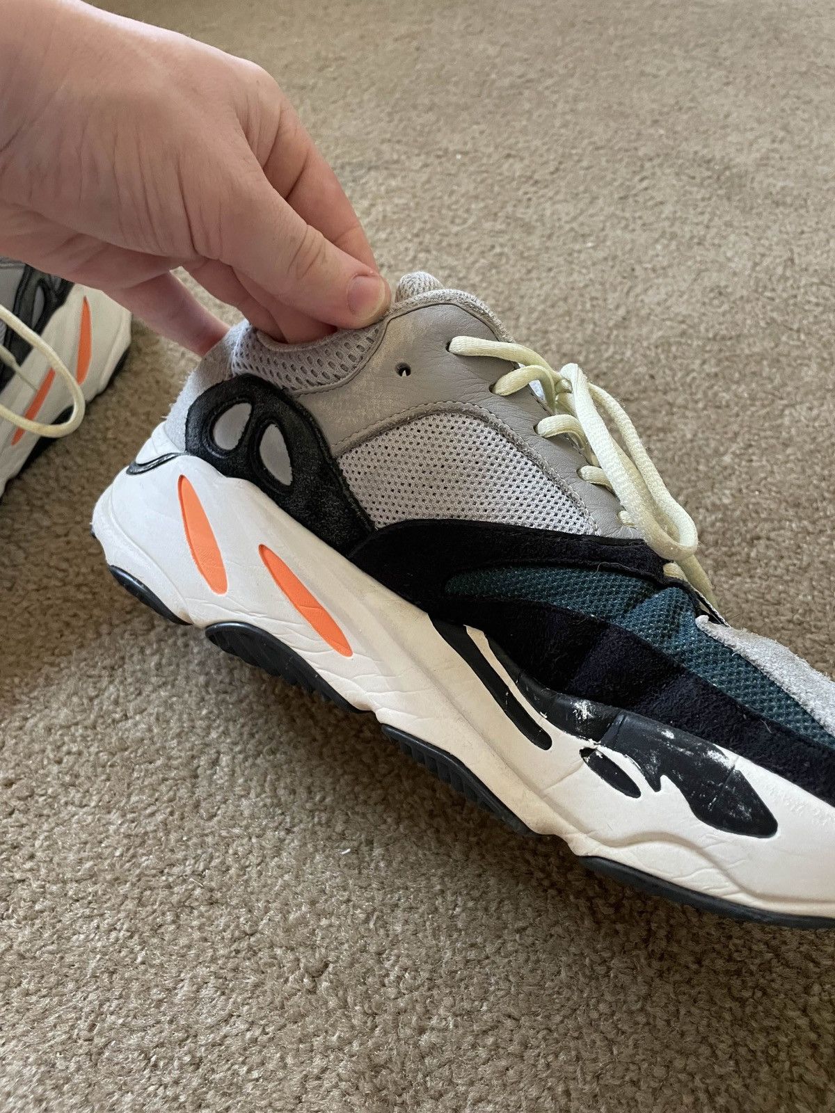 Adidas Yeezy 350 ‘Wave Runner’ Size US 11 / EU 44 - 8 Thumbnail