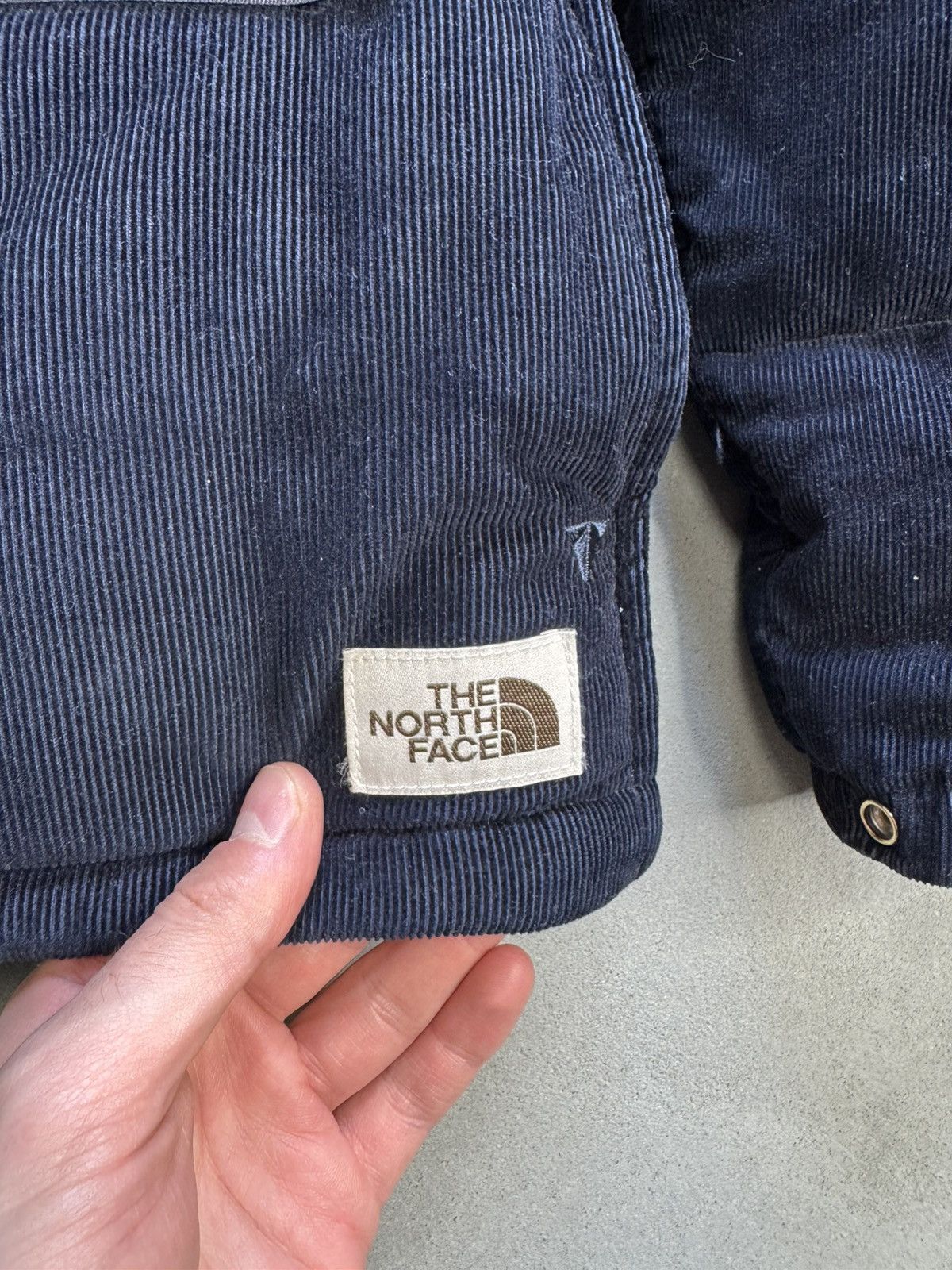 The North Face × Vintage Vintage The North Face Velvet Down Puffer Jacket Size S / US 4 / IT 40 - 3 Thumbnail