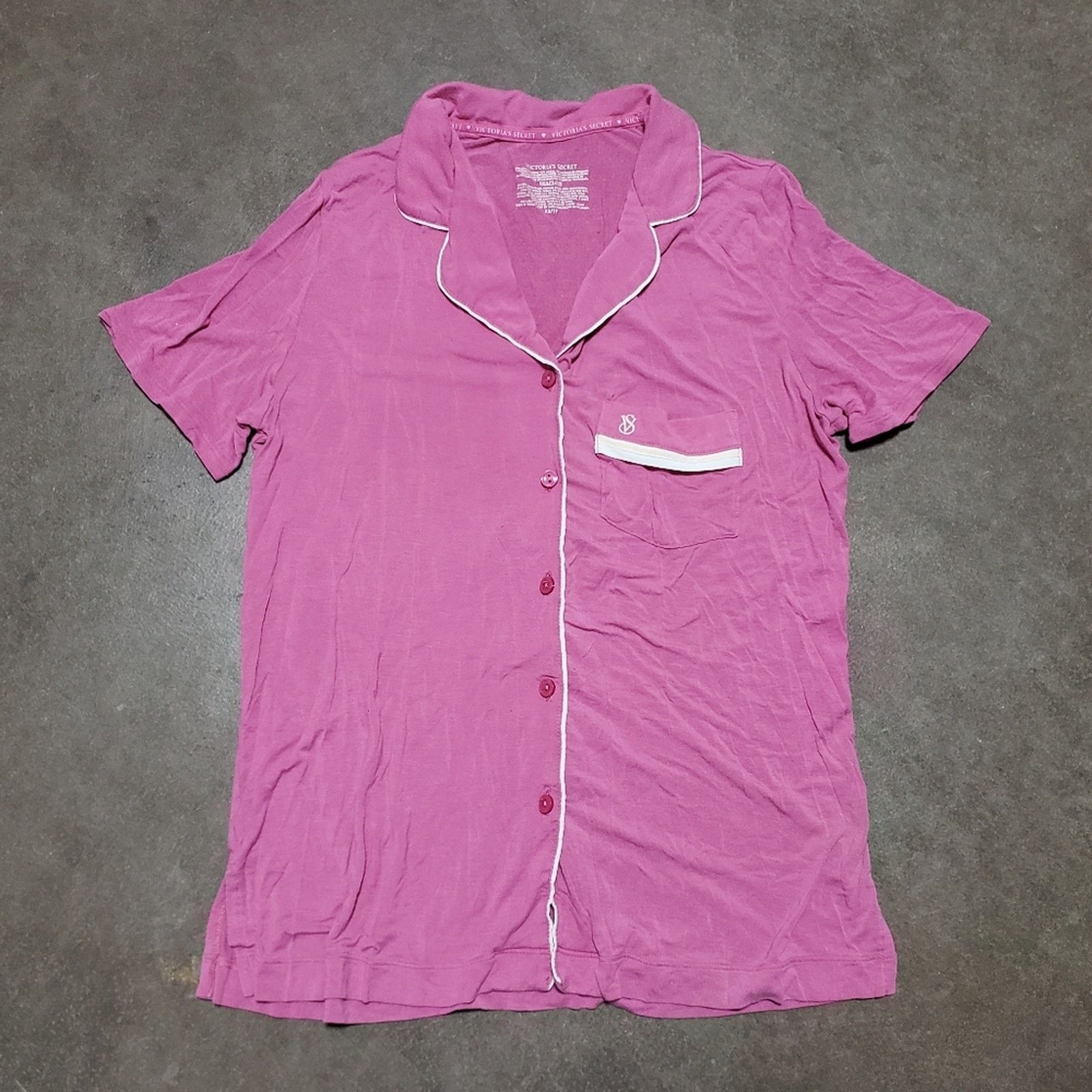 Victoria's Secret Pink | VICTORIA SECRET | Button Pajama Top Size ONE SIZE - 1 Thumbnail