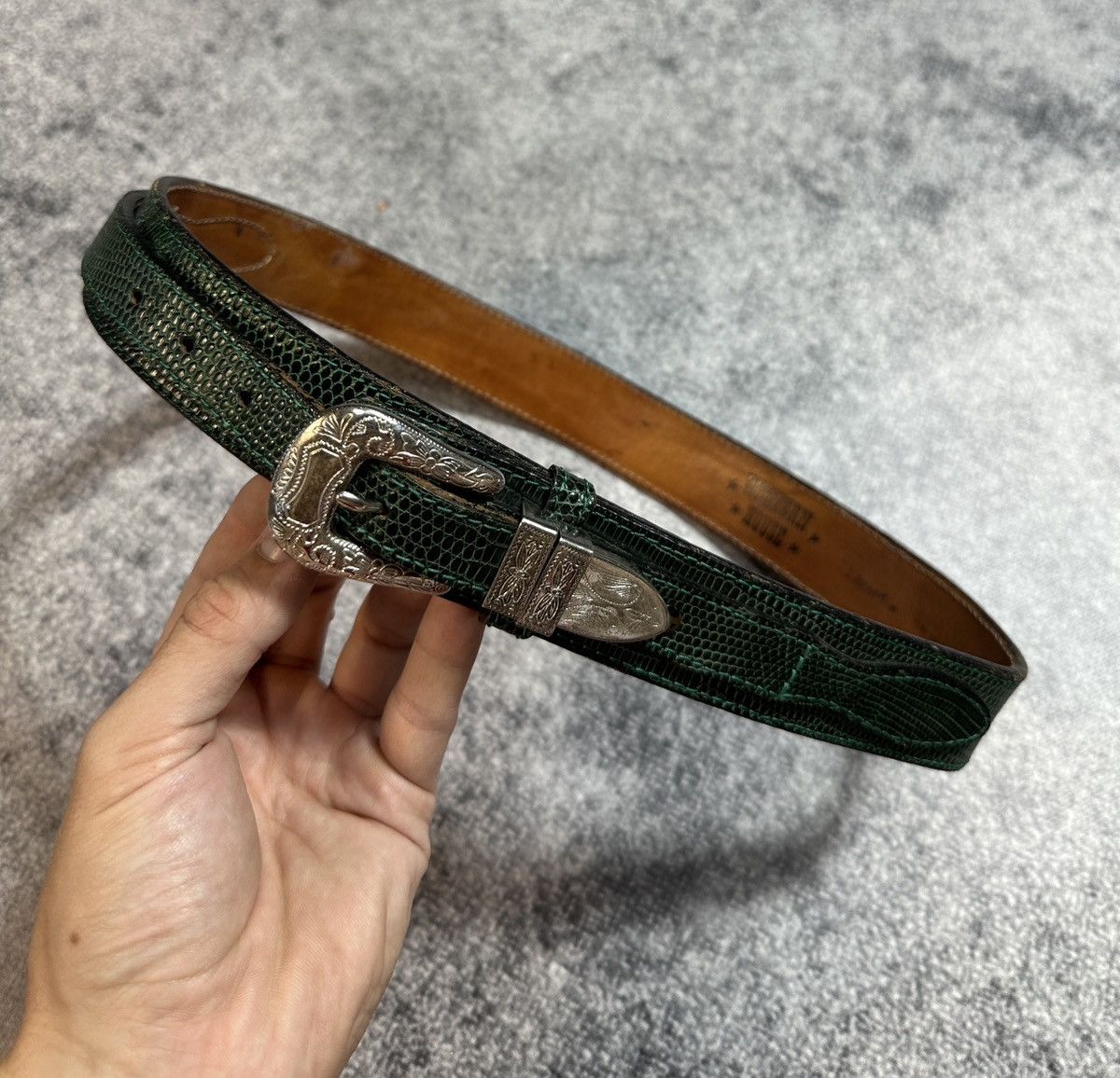 Cowboy Equipment Y2K Cow Camo Belts Rare Streetwear Avant Garde Style USA VTg Size ONE SIZE - 1 Thumbnail