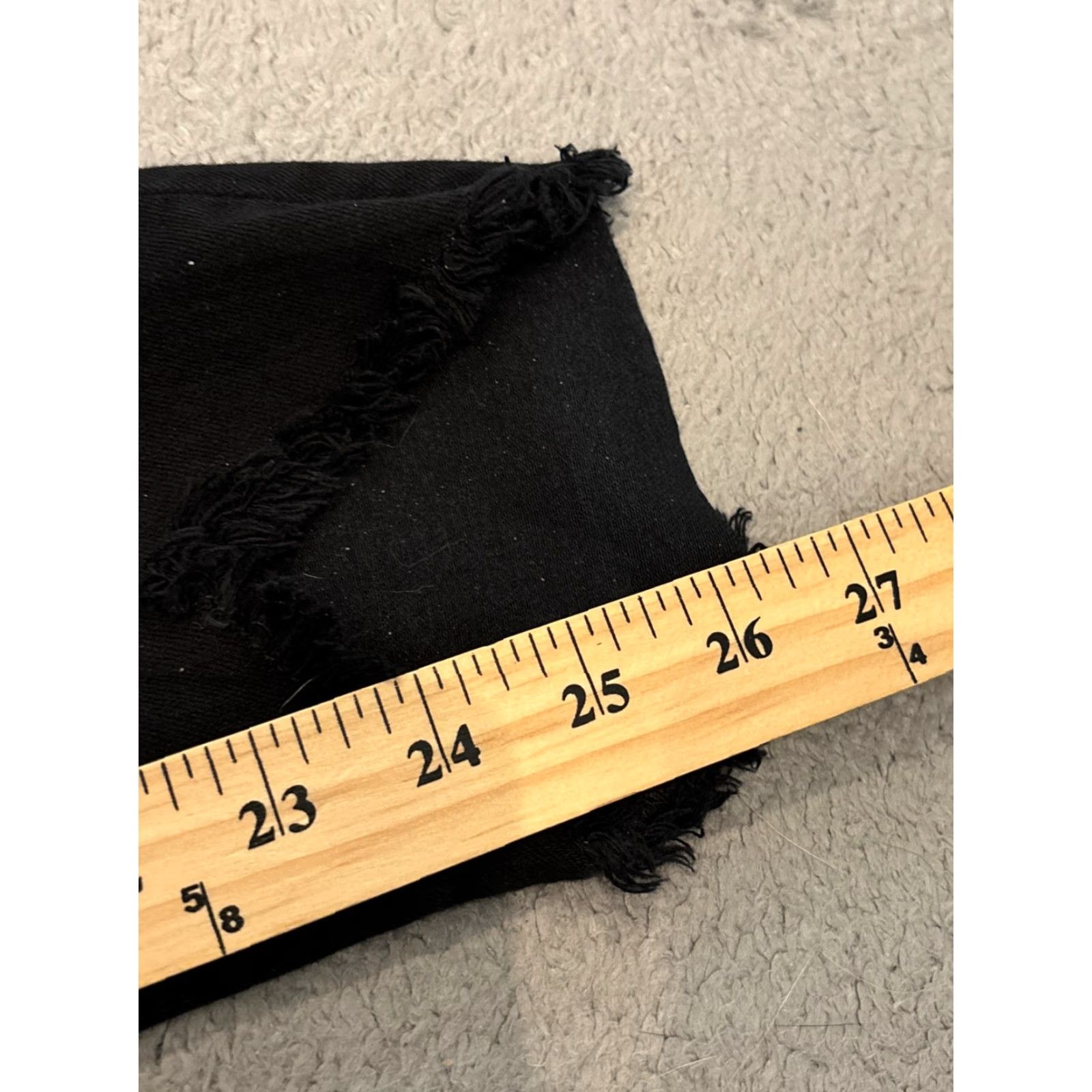 Vintage Chico's Pull On Jegging Ankle Jeans Size 0R Black Stretch City Denim Casual 5-Pocket Regular Womens Jeans Size 25" / US 0 / IT 36 - 5 Thumbnail