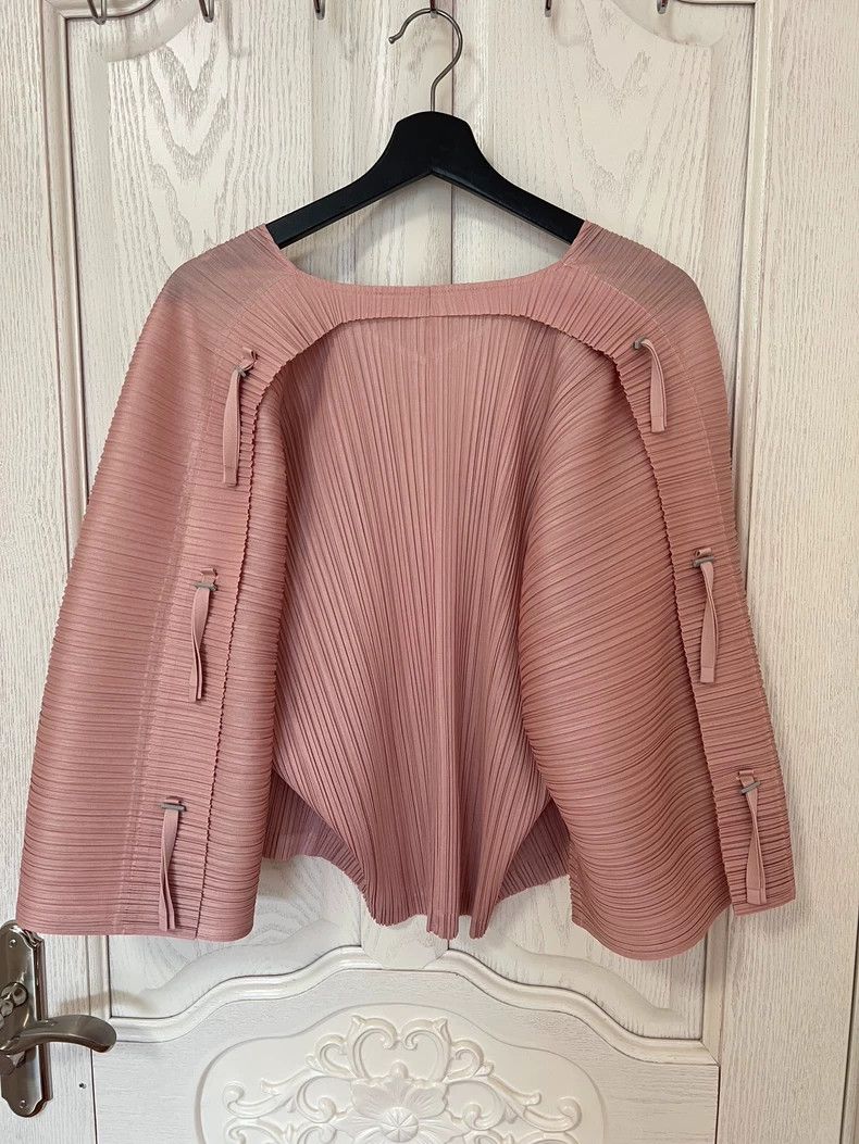Issey Miyake issey miyake size:one size Pink kelp cardigan Size XXS / US 00 / IT 34 - 2 Thumbnail