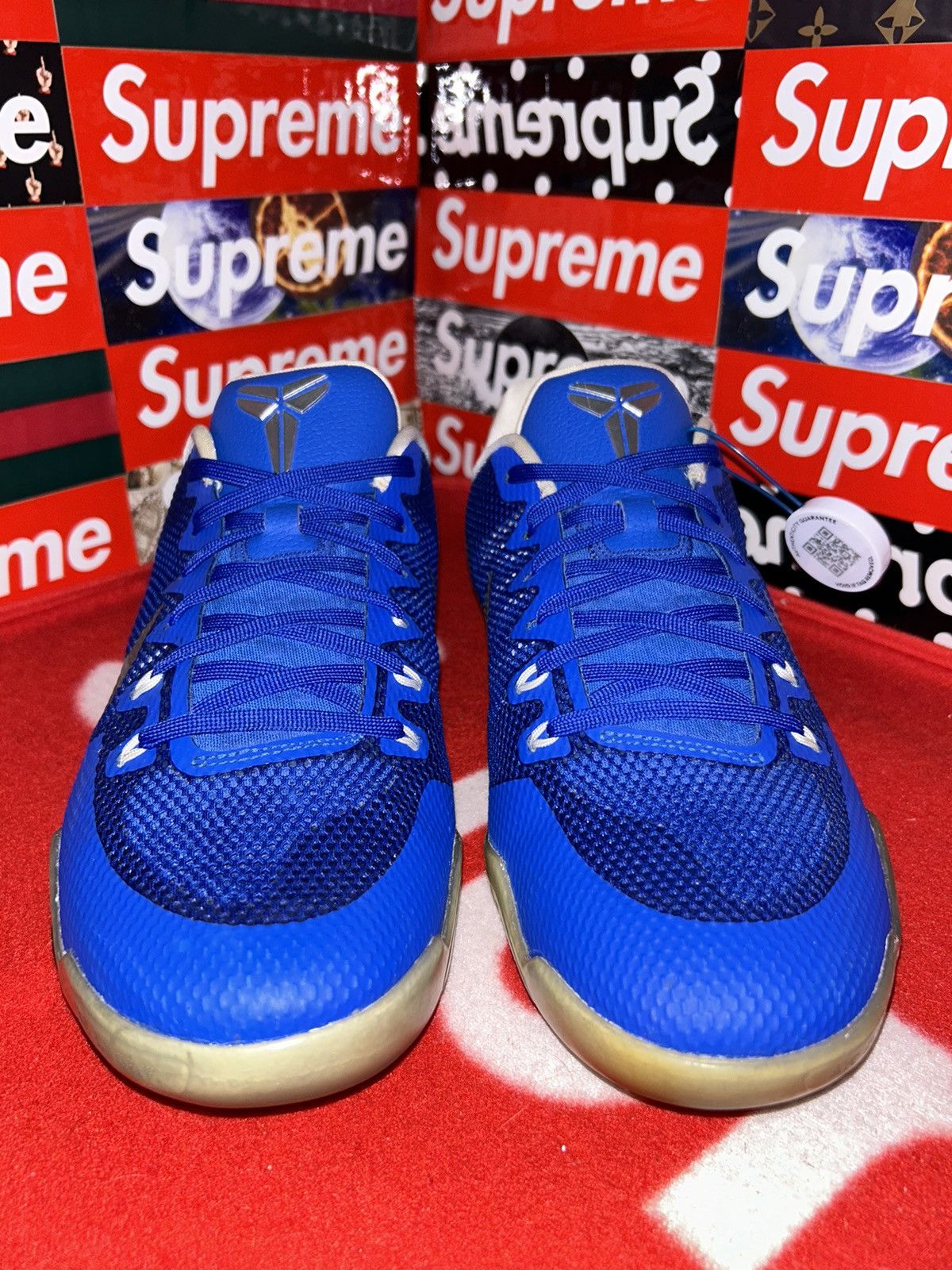 Nike Nike Kobe 11 Team Bank Game Royal 856485-441 size 12 Size US 12 / EU 45 - 2 Thumbnail