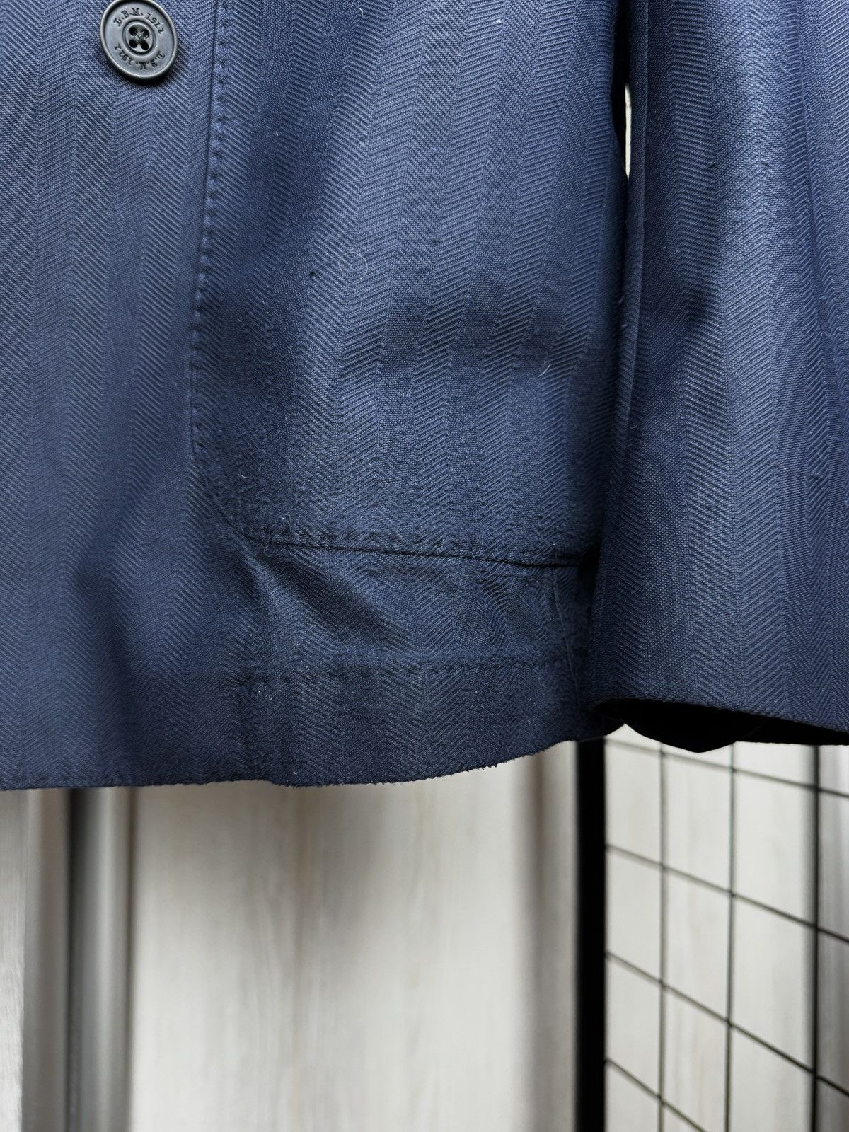 L.B.M. 1911 L.B.M 1911 Navy Travel Sport-Uniform double breasted blazer Size 40R - 10 Thumbnail