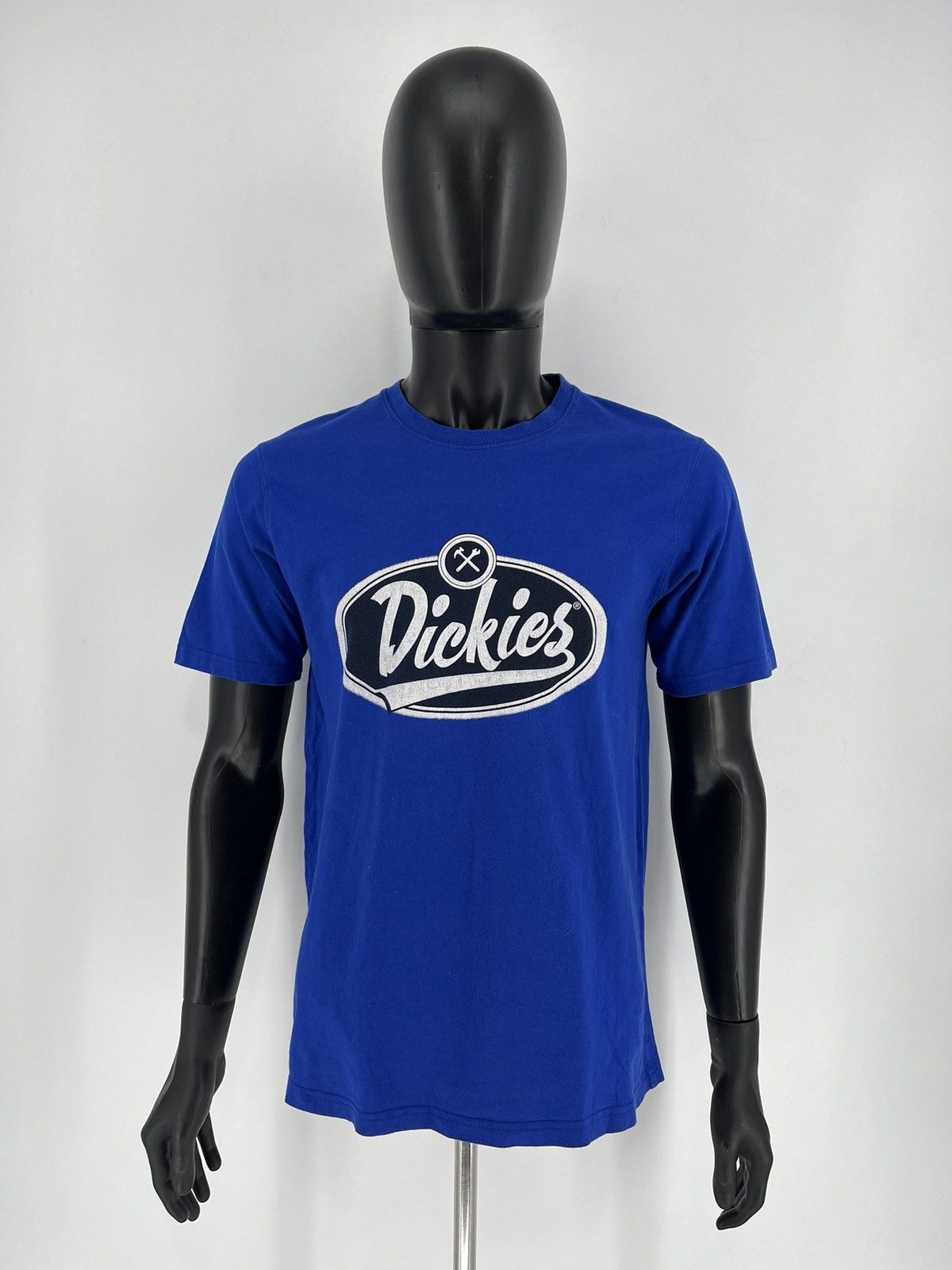 Dickies × Vintage Vintage Dickies Blue Tee T-Shirt Classic Big Logo Size M Size US M / EU 48-50 / 2 - 2 Thumbnail