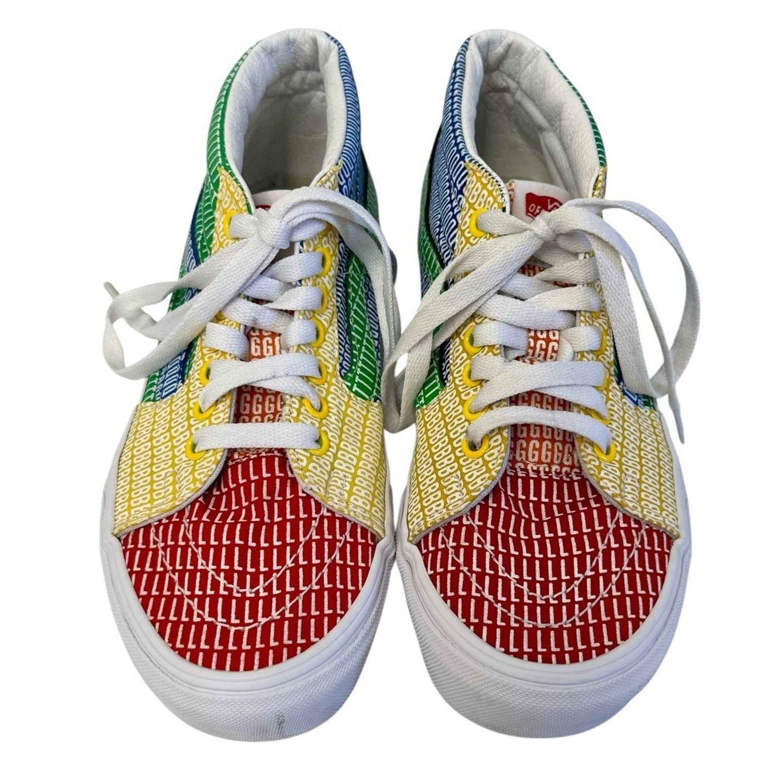 Vans VANS Pride LGBTQ Rainbow Sk8-Mid Tops Cushioned Shoes 7/8.5 Size US 8.5 / IT 38.5 - 4 Thumbnail