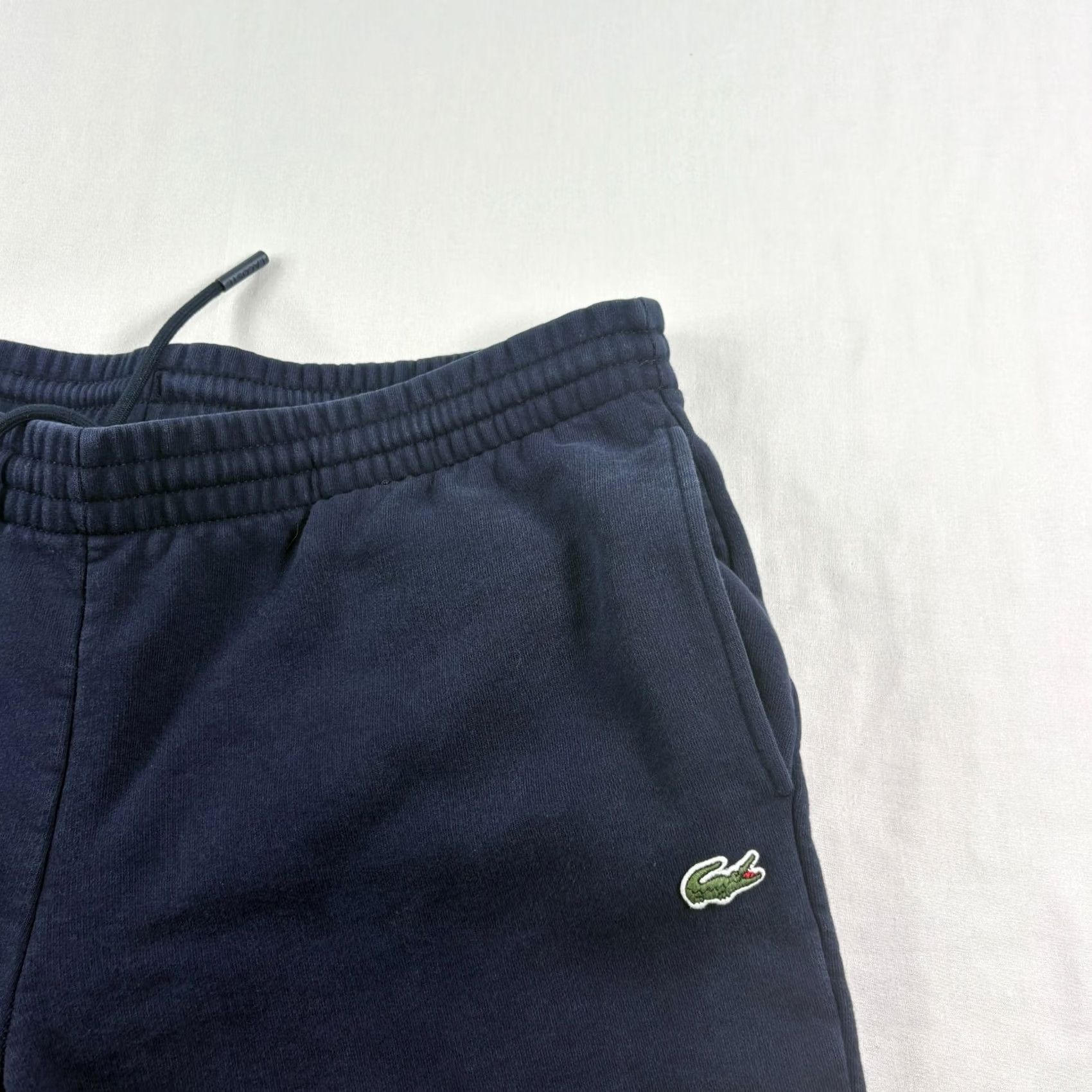 Lacoste Lacoste Pants Mens L Blue Jogger Sweatpants Tapered Lounge Casual Size US 33 - 2 Thumbnail