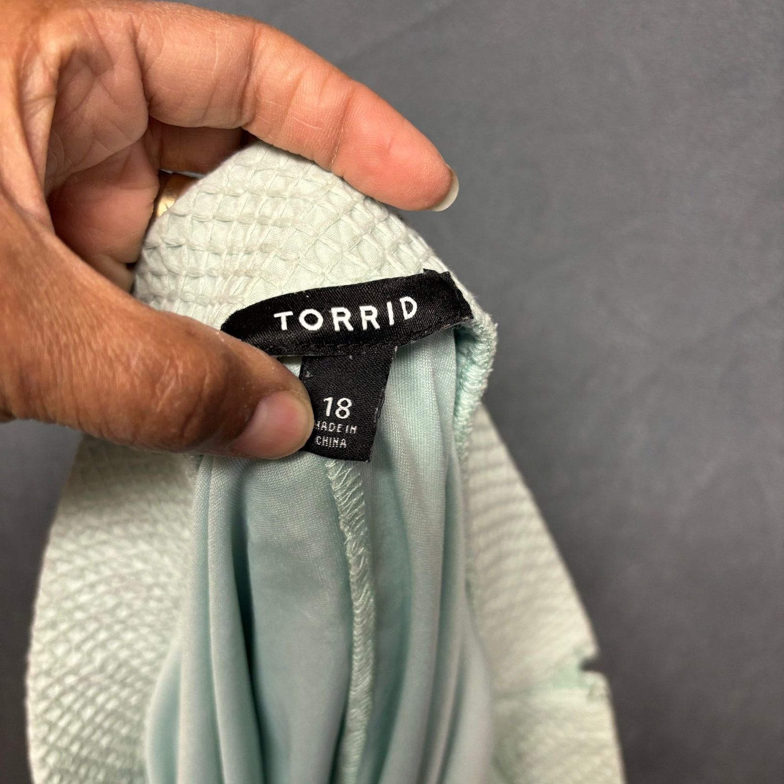 Other Torrid Skirt Plus Size 18 Seersucker Beachy Pleated Swing Size 36" / US 14 / IT 50 - 2 Thumbnail