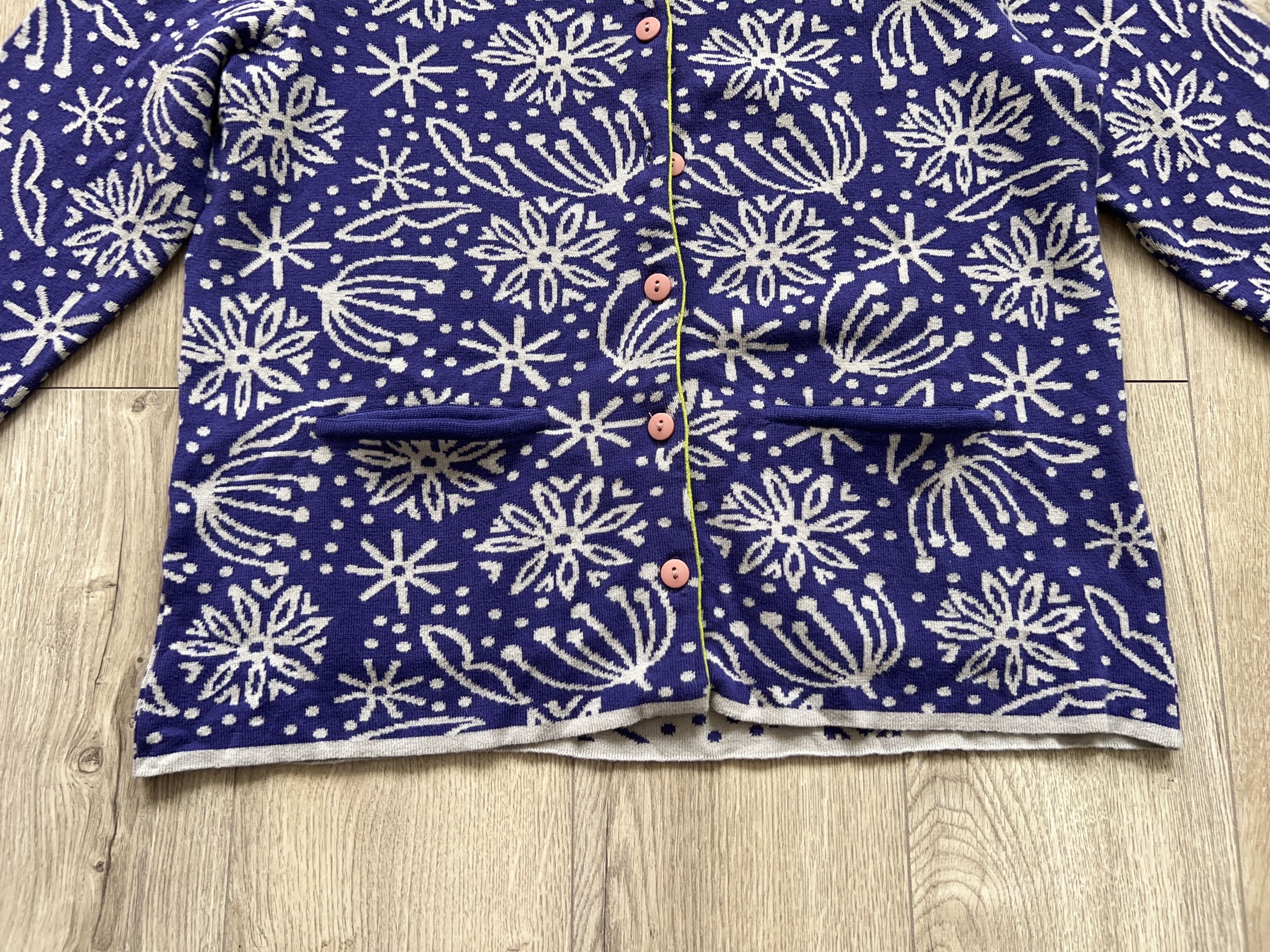 Designer × Traditional Weatherwear Gudrun Sjoden Aqua Organic Cotton Cardigan Button Sweater Size S / US 4 / IT 40 - 5 Thumbnail