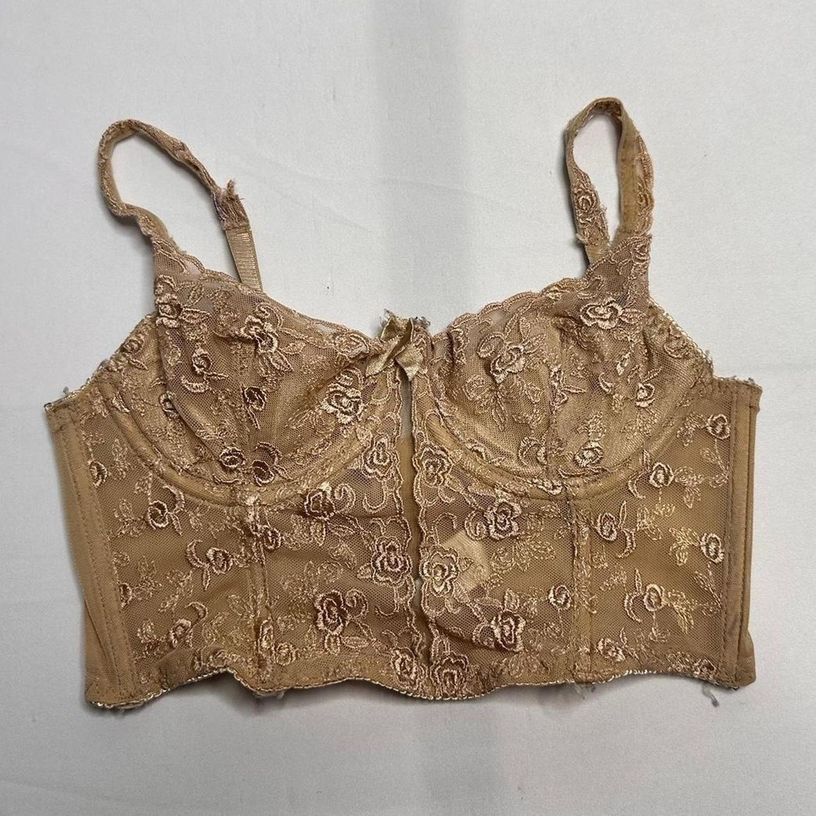& Other Stories Rampage Size Small Laced Super Cropped Top Size S / US 4 / IT 40 - 1 Thumbnail