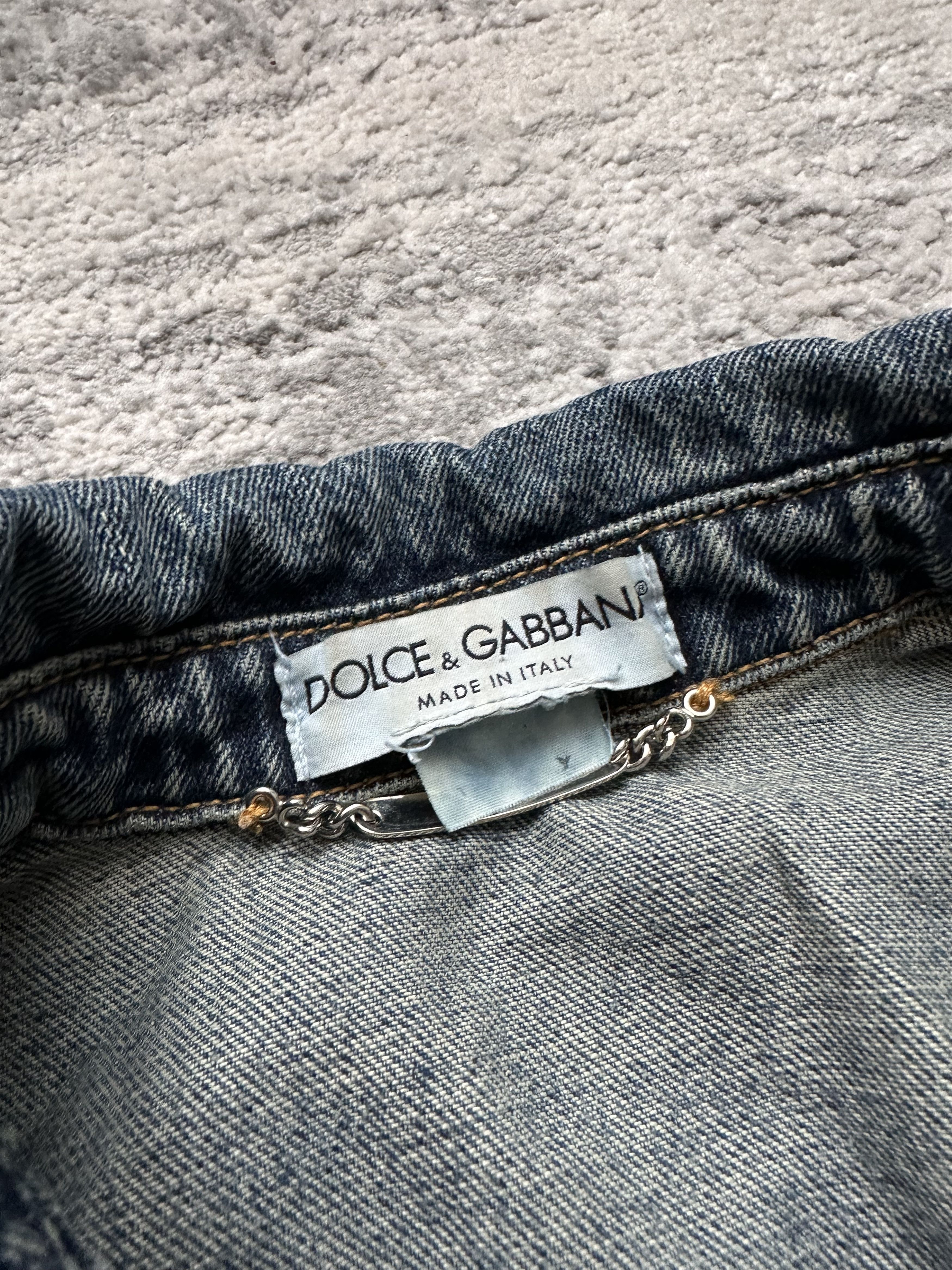 Dolce & Gabbana Dolce Gabbana jeans jacket Size S / US 4 / IT 40 - 8 Thumbnail